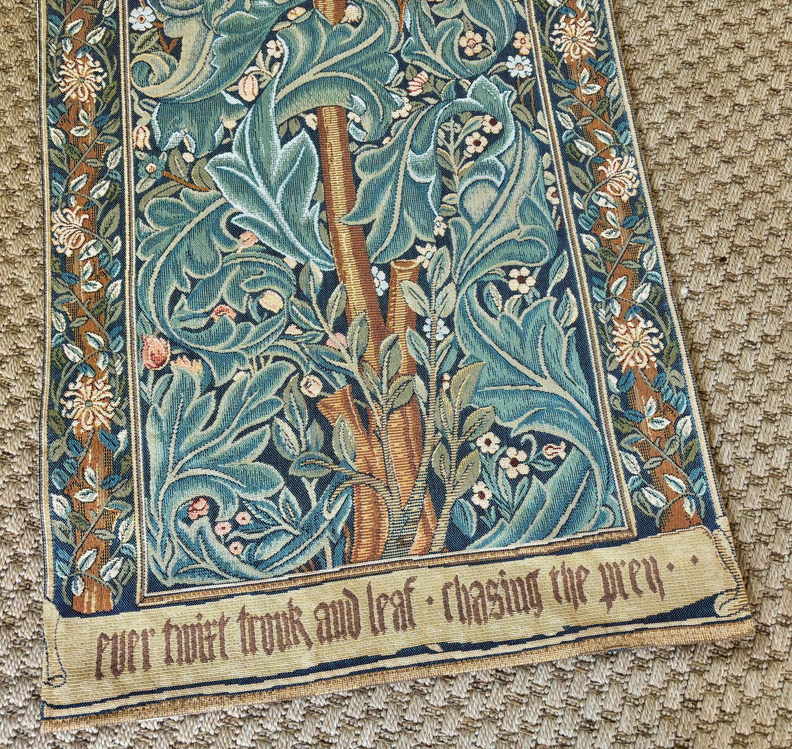 1990s French Tapestry Depicting Birds and Botanicals - 4
