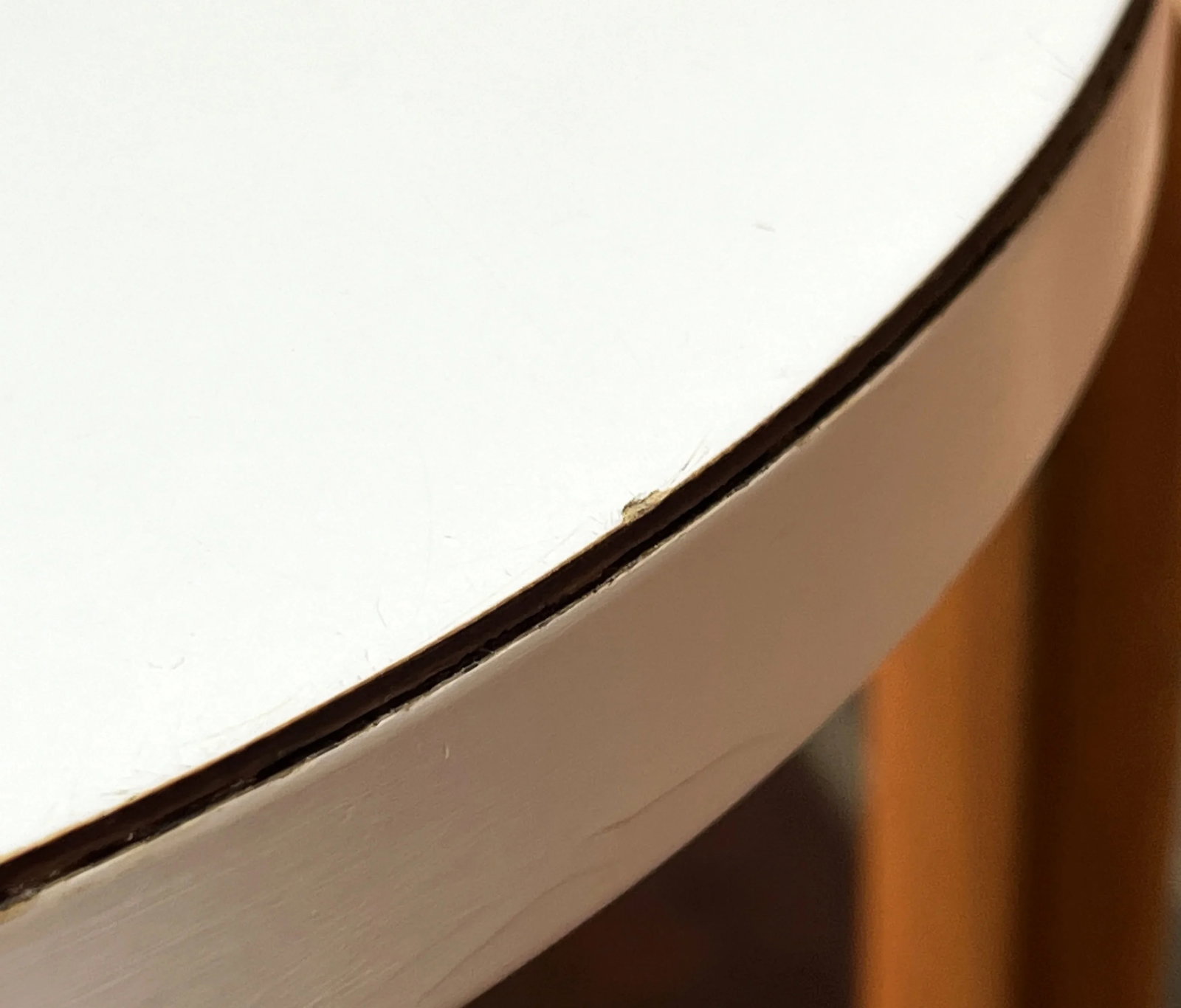 Rare 1950's Alvar Aalto 3 Legged Stool / Side Table Model 60 in Original White Formica & Birch - 10