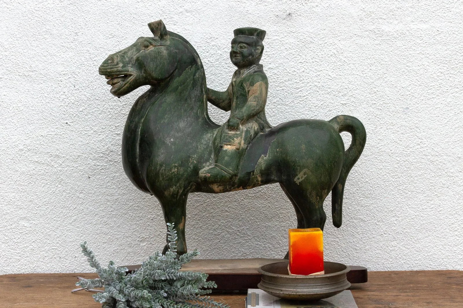 Large Tang Dynasty Style Horse & Rider - 2