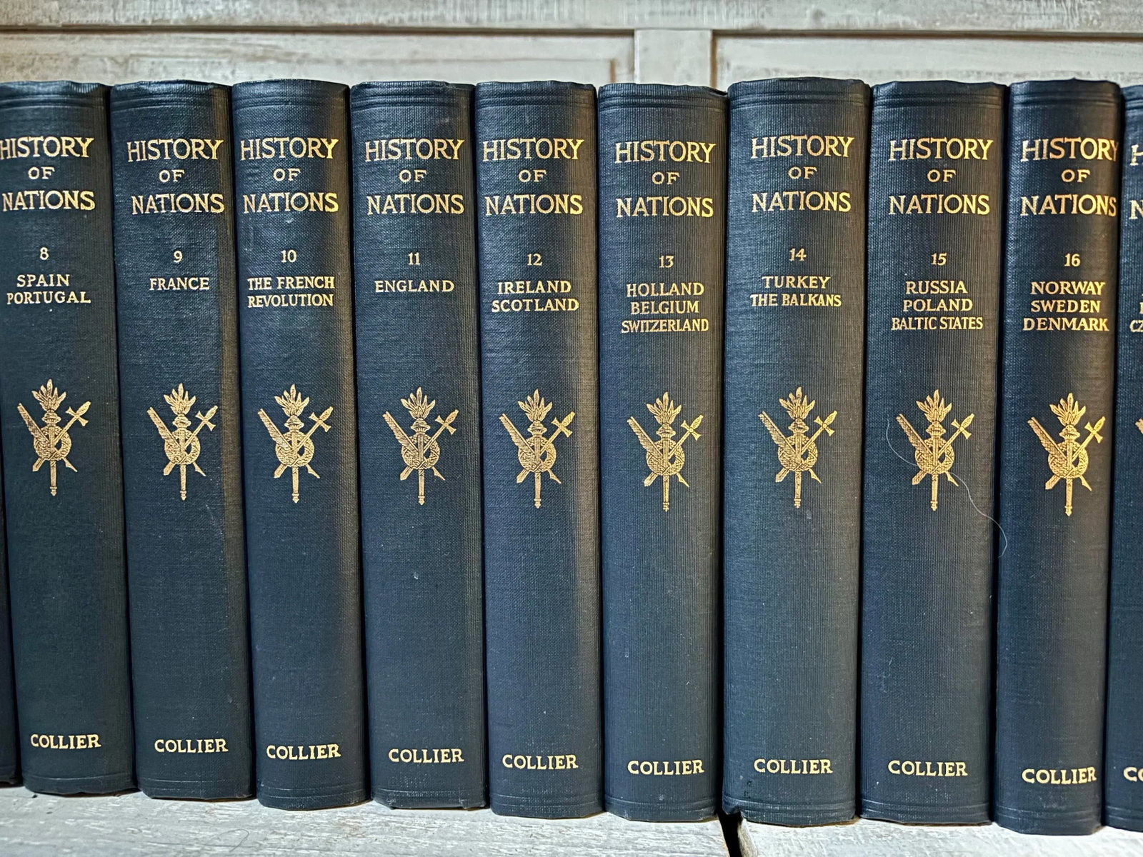 1930s The History of Nations Published by P. F. Collier, Complete Set of 26 - 7
