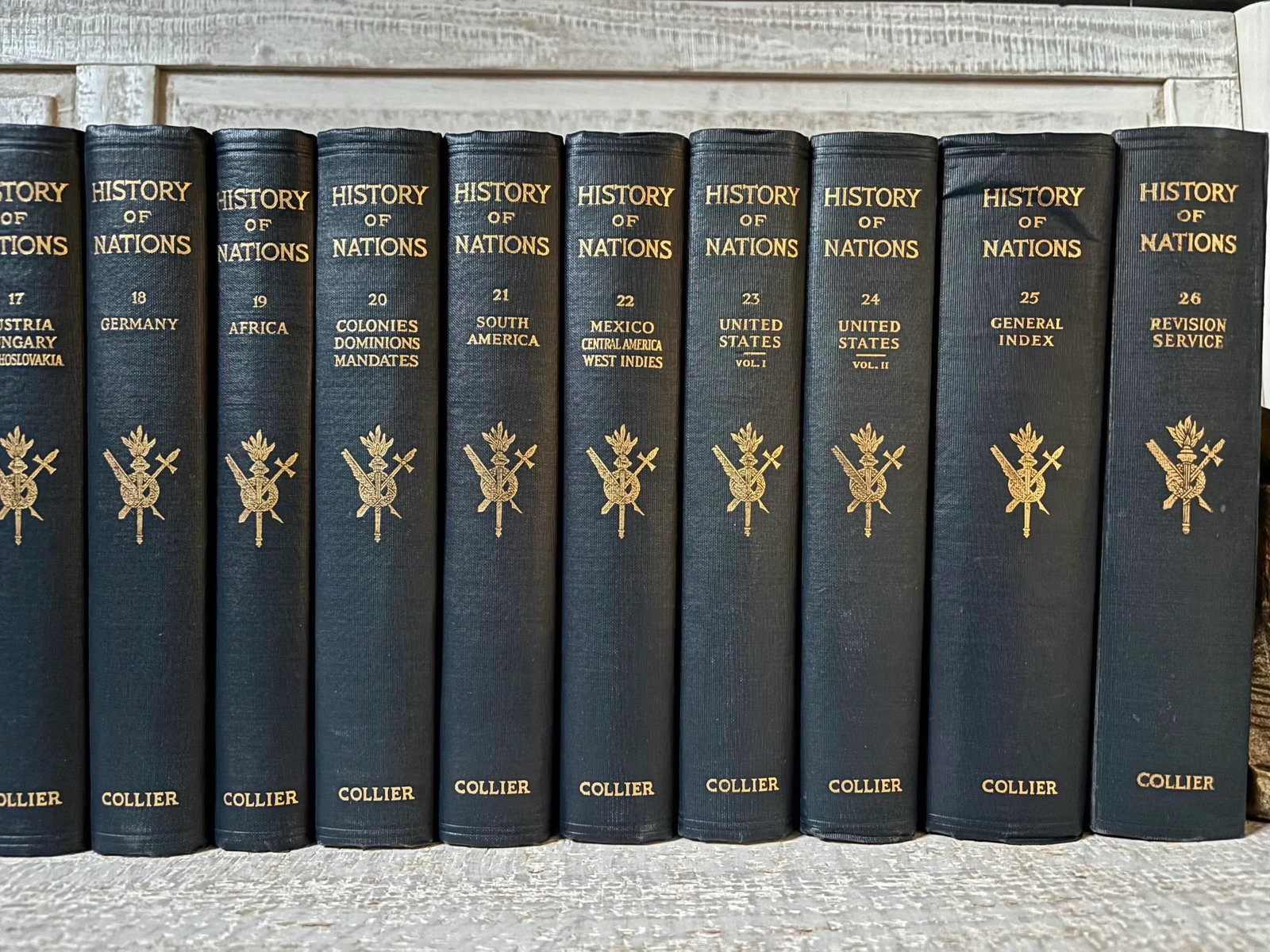 1930s The History of Nations Published by P. F. Collier, Complete Set of 26 - 8