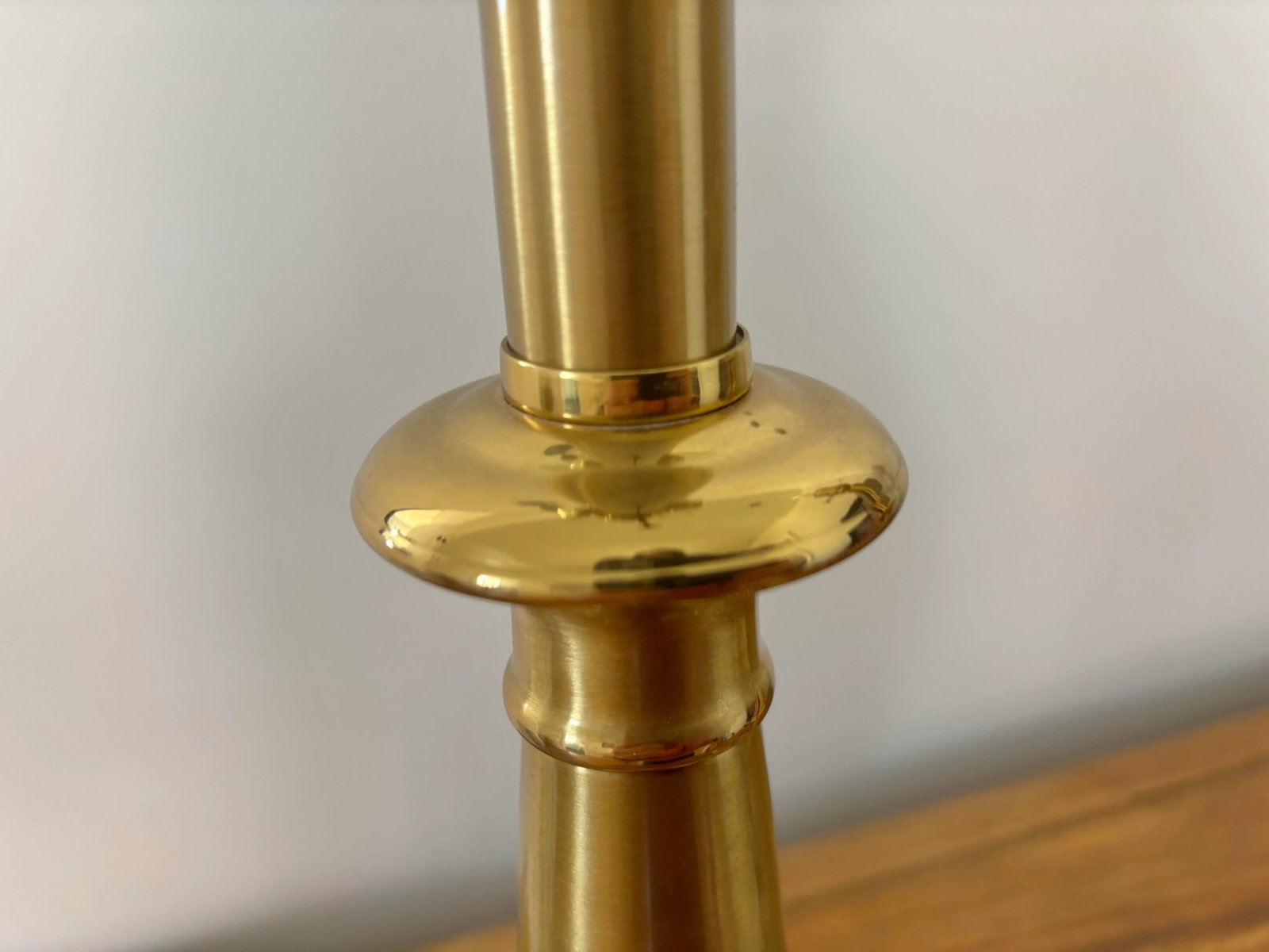 Pair of 1990s Stiffel Brass Regency Style Table Lamps - 11