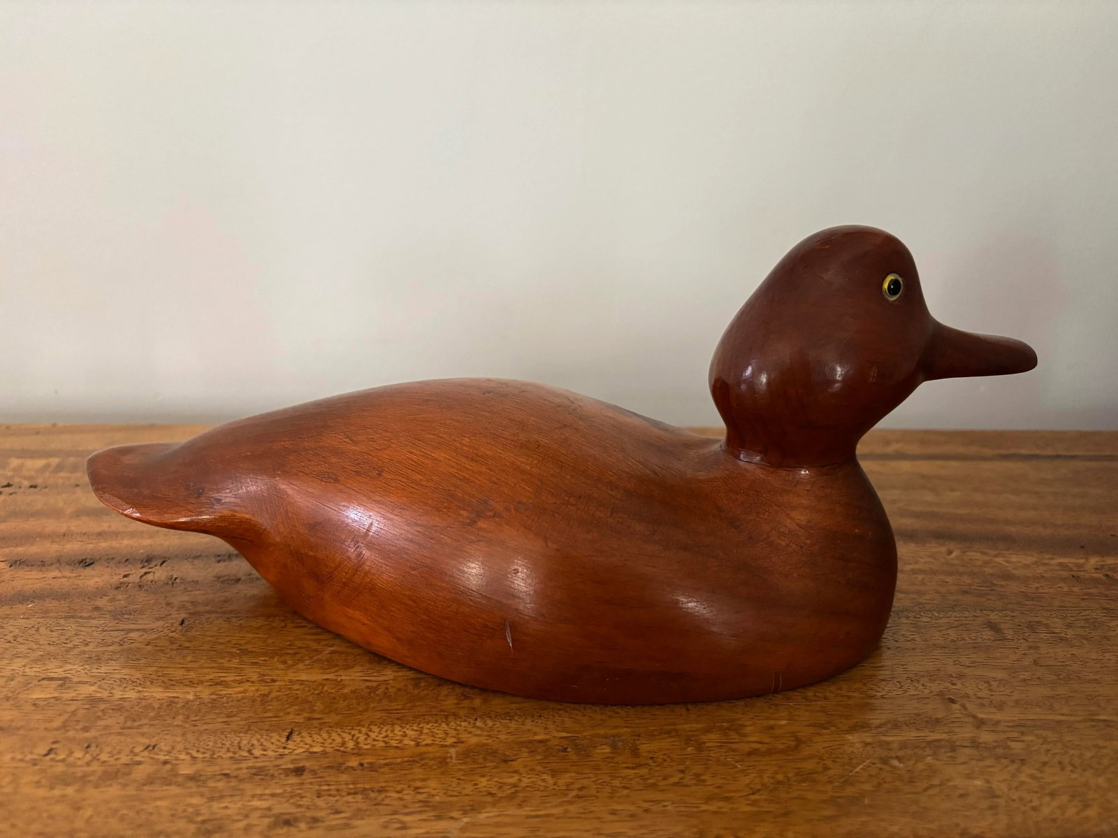 Vintage Hand Carved Duck Decoy - 7