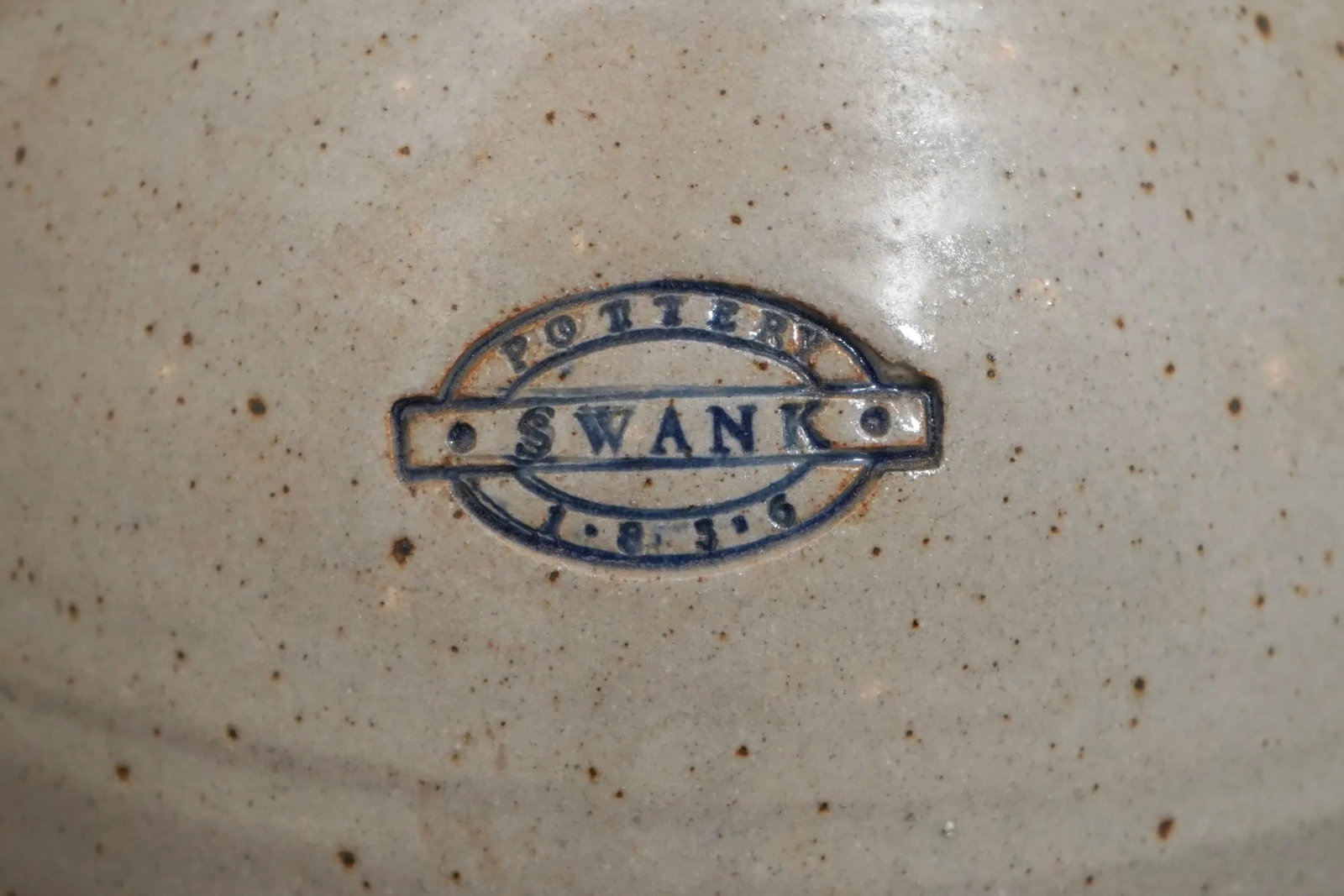 Swank Stoneware Decorated Handled Pitcher - 10