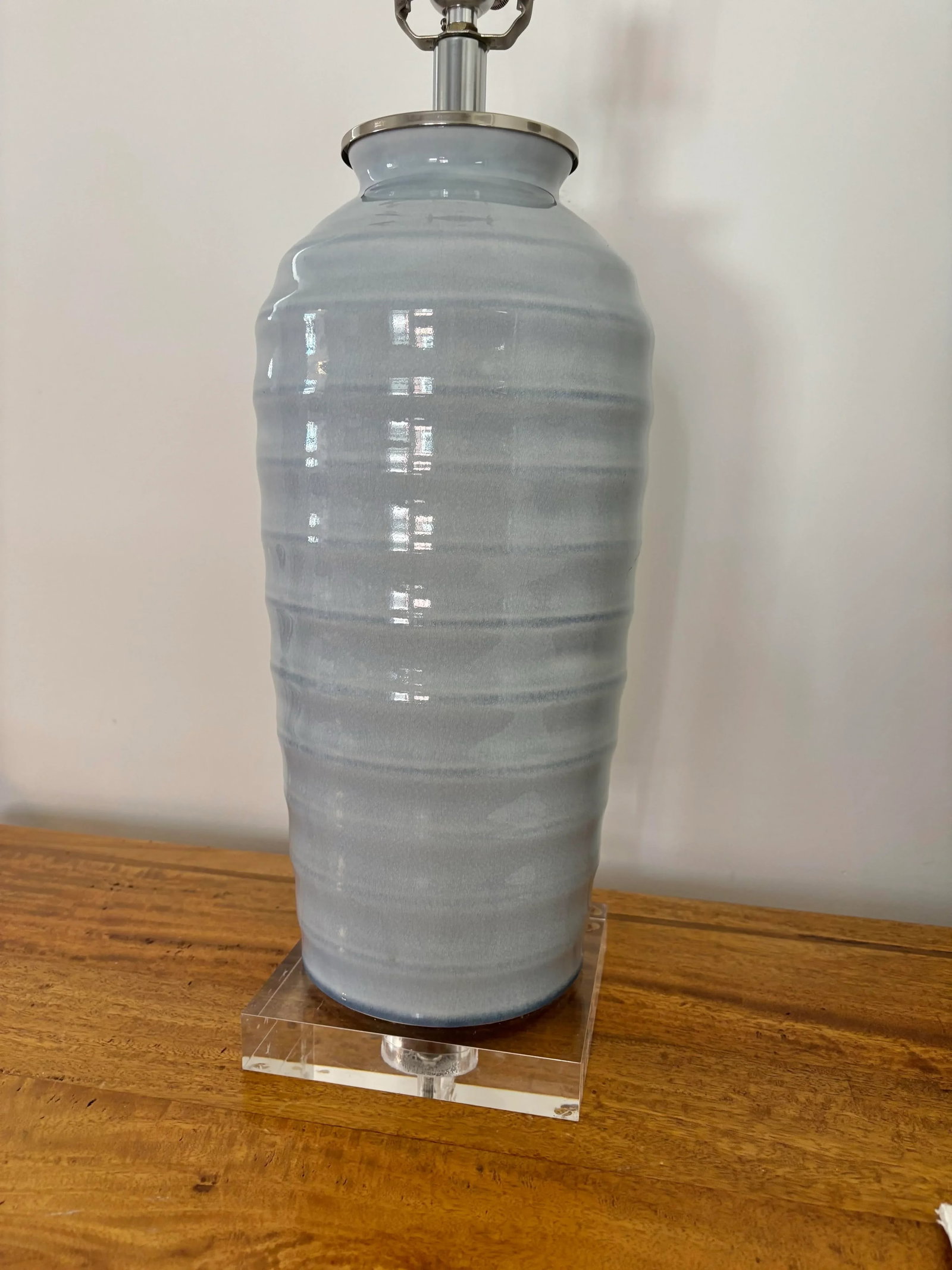 Port 68 Blue Gray Lamp - 2