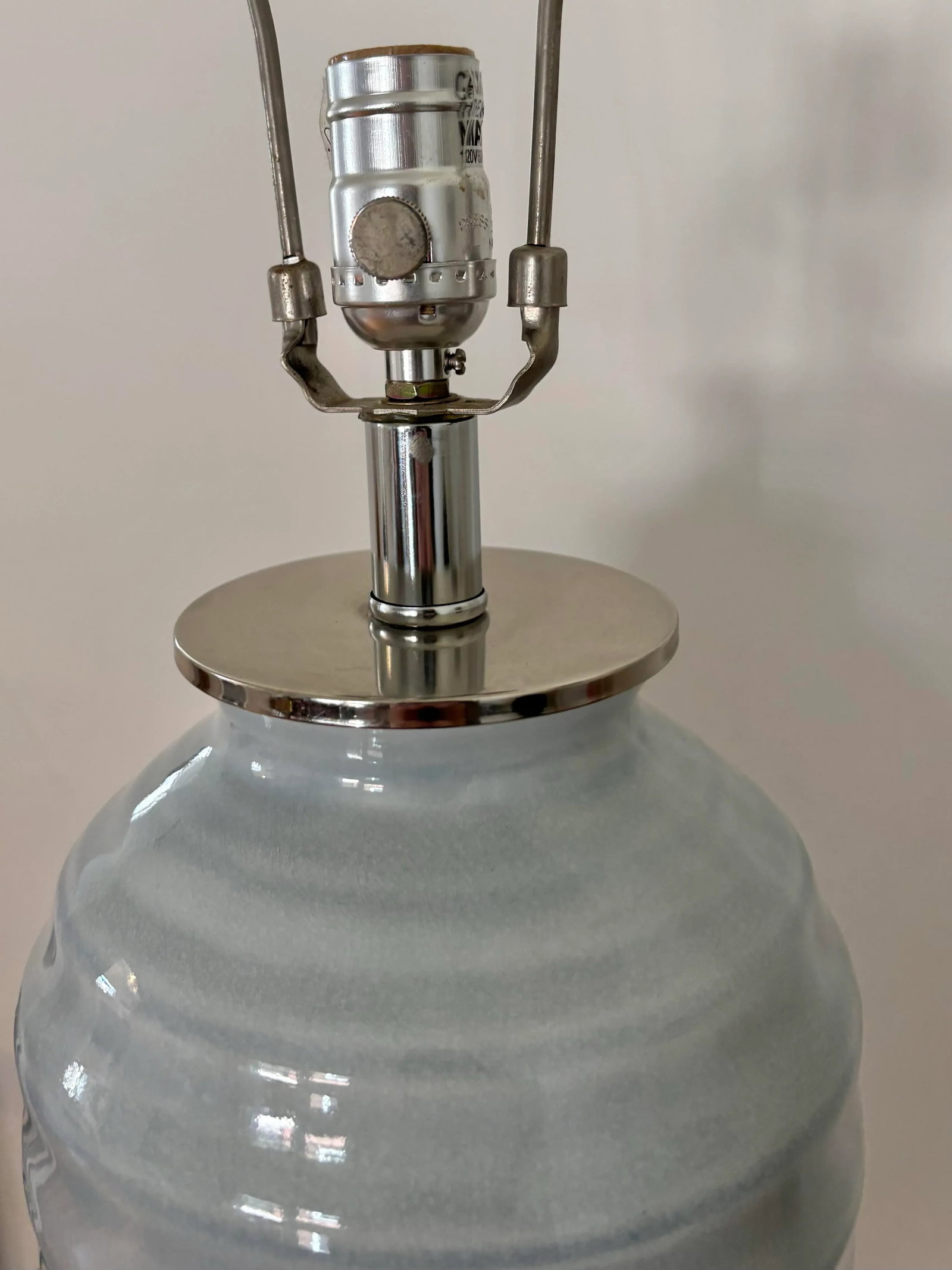 Port 68 Blue Gray Lamp - 7