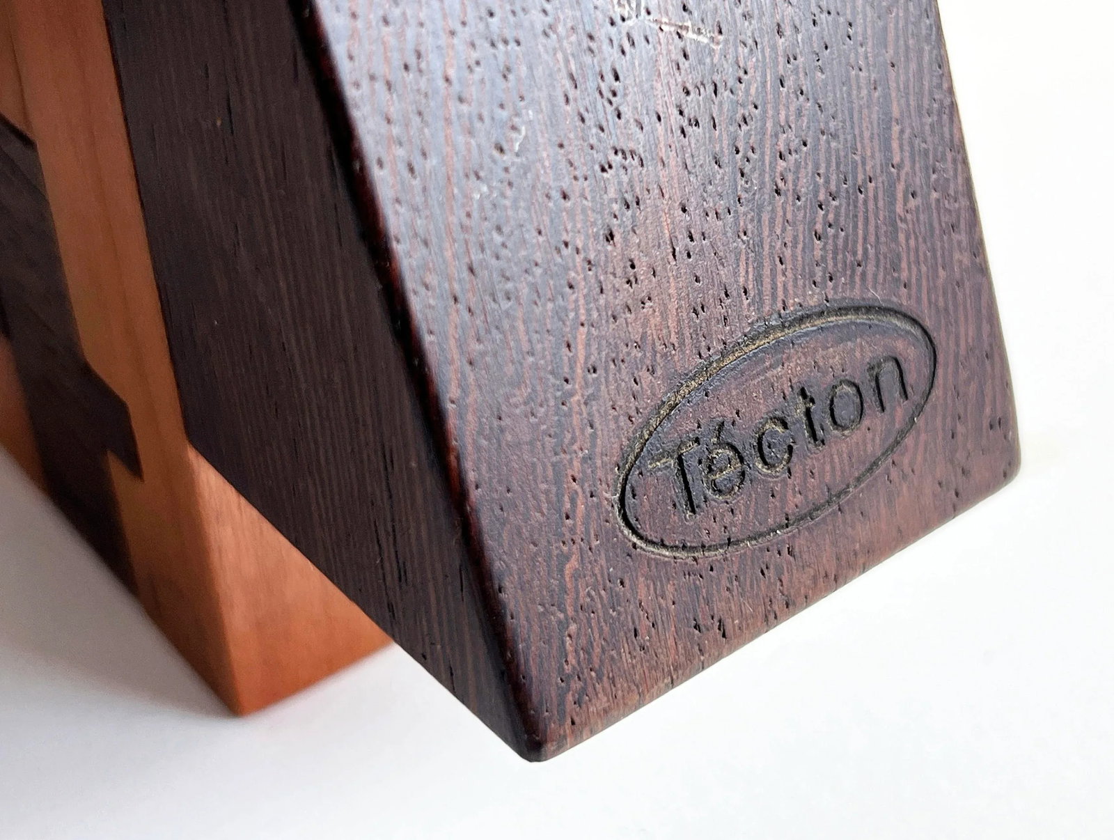 Vintage 1960's Italian Modernist Rosewood & Teak Wood Coat Hook in the Manner of Pamela Weir-Quiton - 9