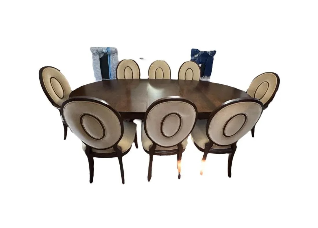 Thomasville Lumine Collection Dining Set of 9 - 2