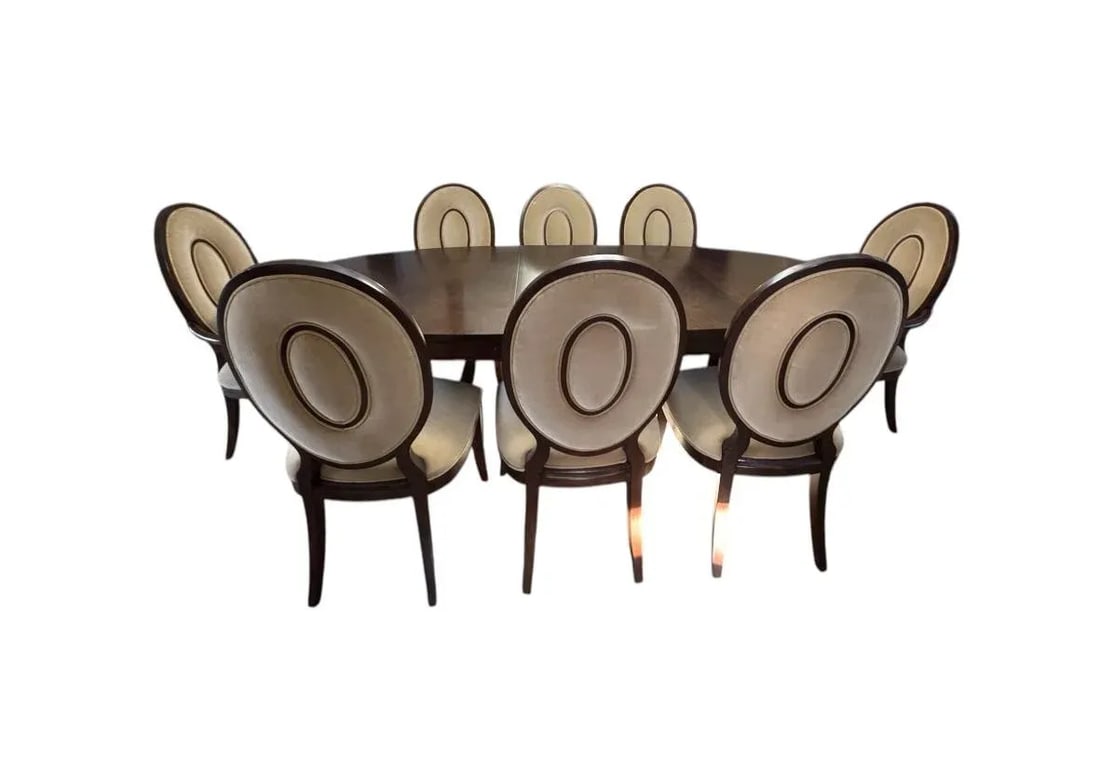 Thomasville Lumine Collection Dining Set of 9 - 5