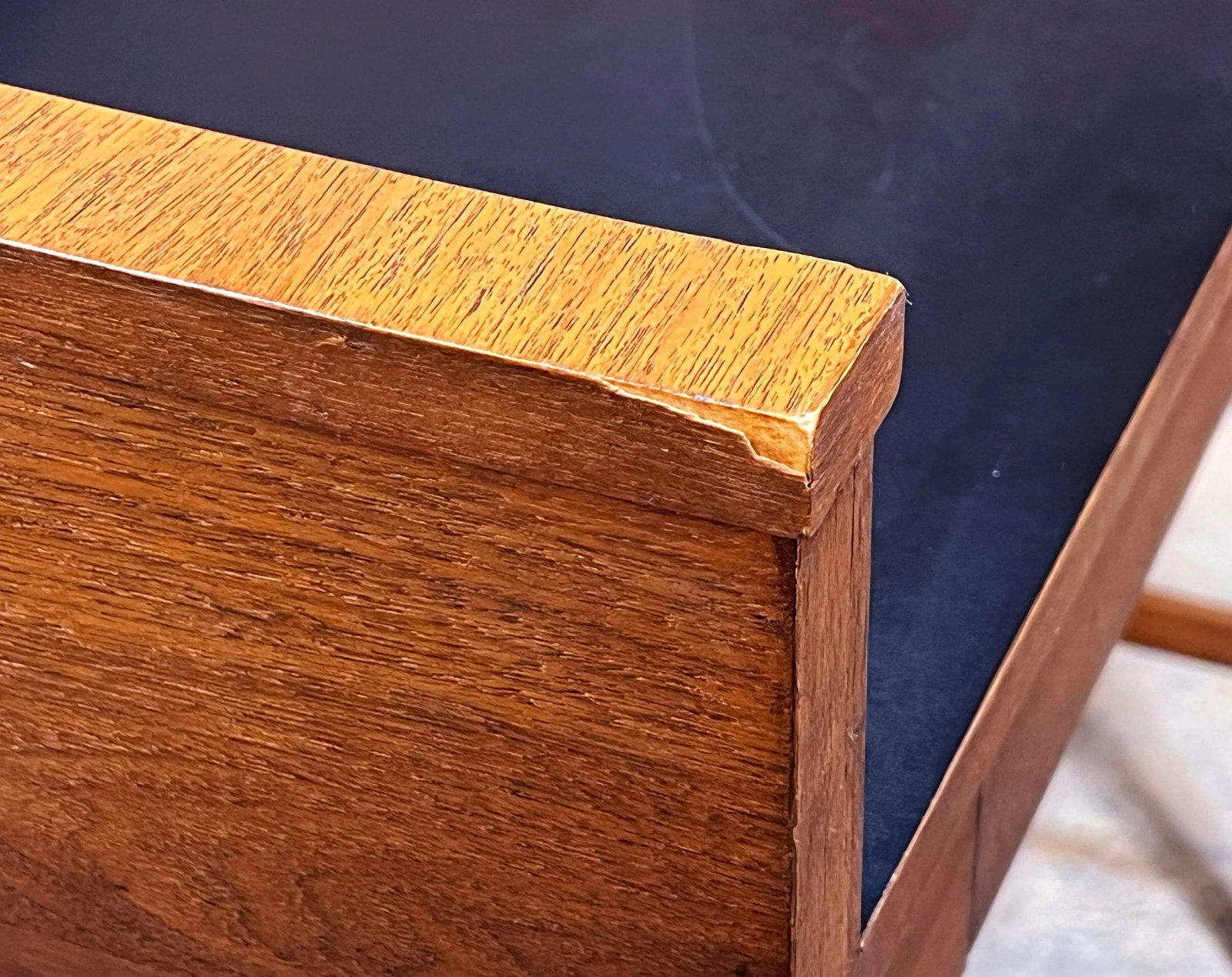 Mid Century Modern Walnut Writing Desk by Lawrence Peabody for Richardson Nemschoff - 11