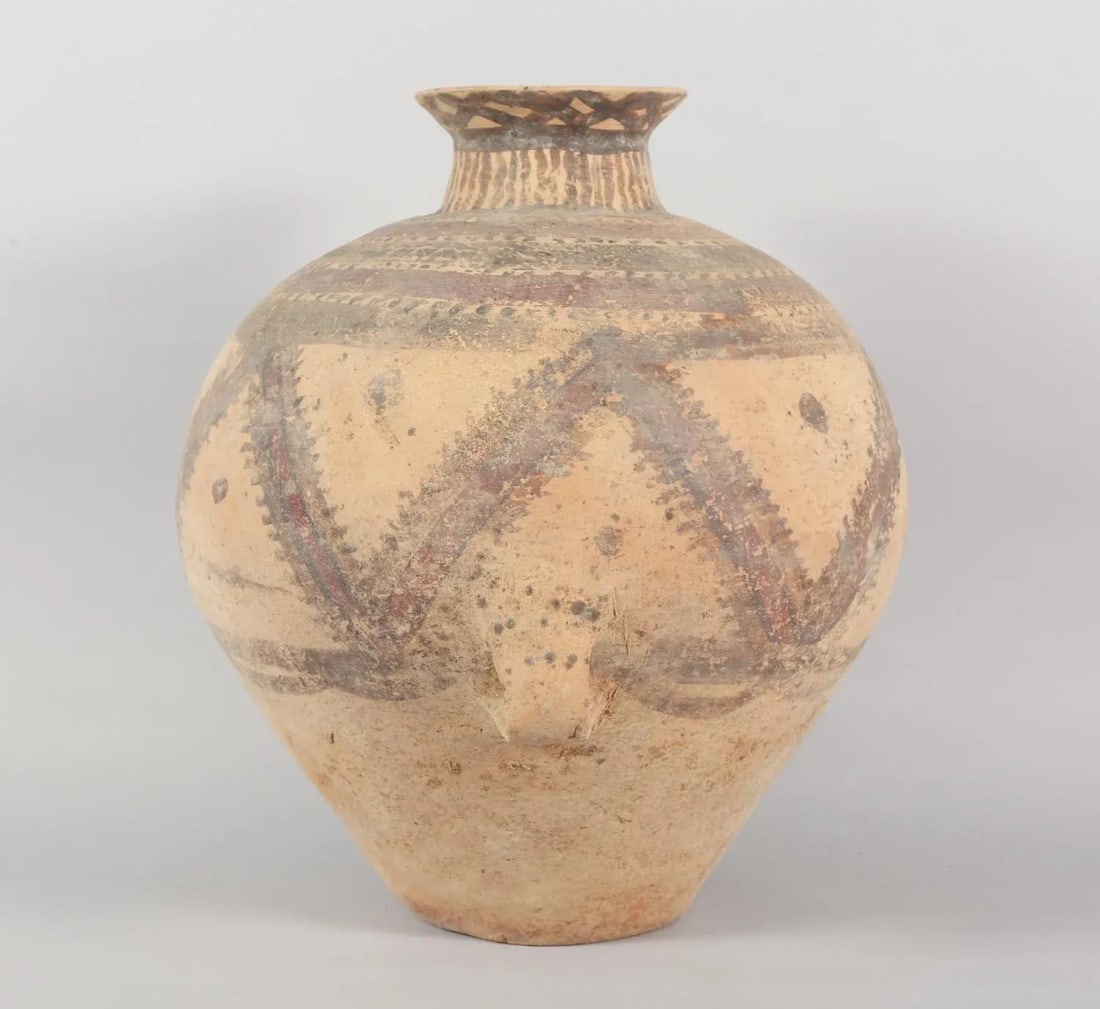 Chinese Neolithic Painted Pottery Jar, Machang Period #5 - 2