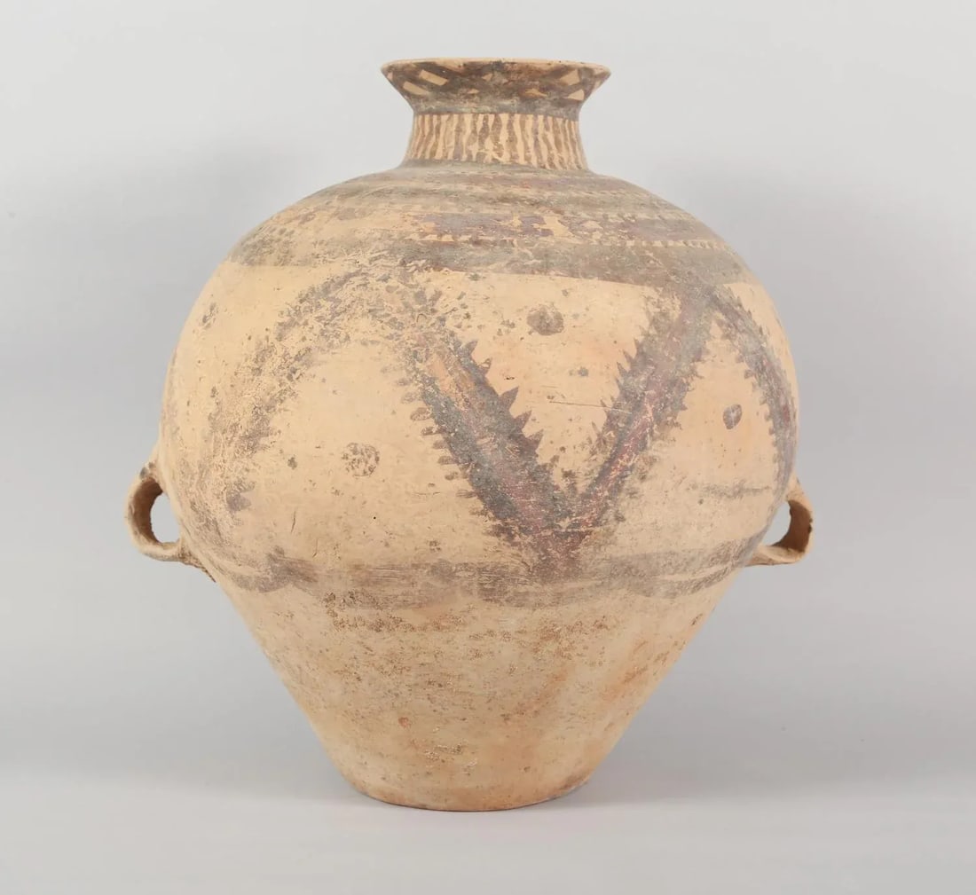 Chinese Neolithic Painted Pottery Jar, Machang Period #5 - 3