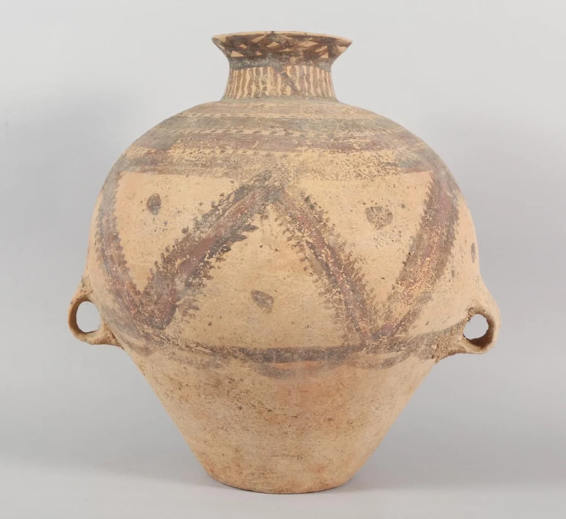 Chinese Neolithic Painted Pottery Jar, Machang Period #5 - 9