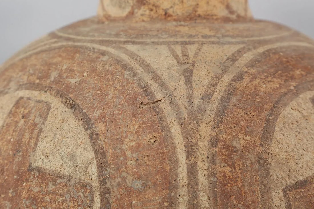 Chinese Painted Ovoid Pottery Jar, Machang Period #6 - 3