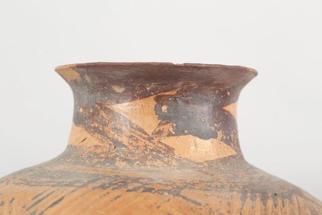 Chinese Neolithic Painted Ovoid Pottery Jar, Machang Period #10 - 6