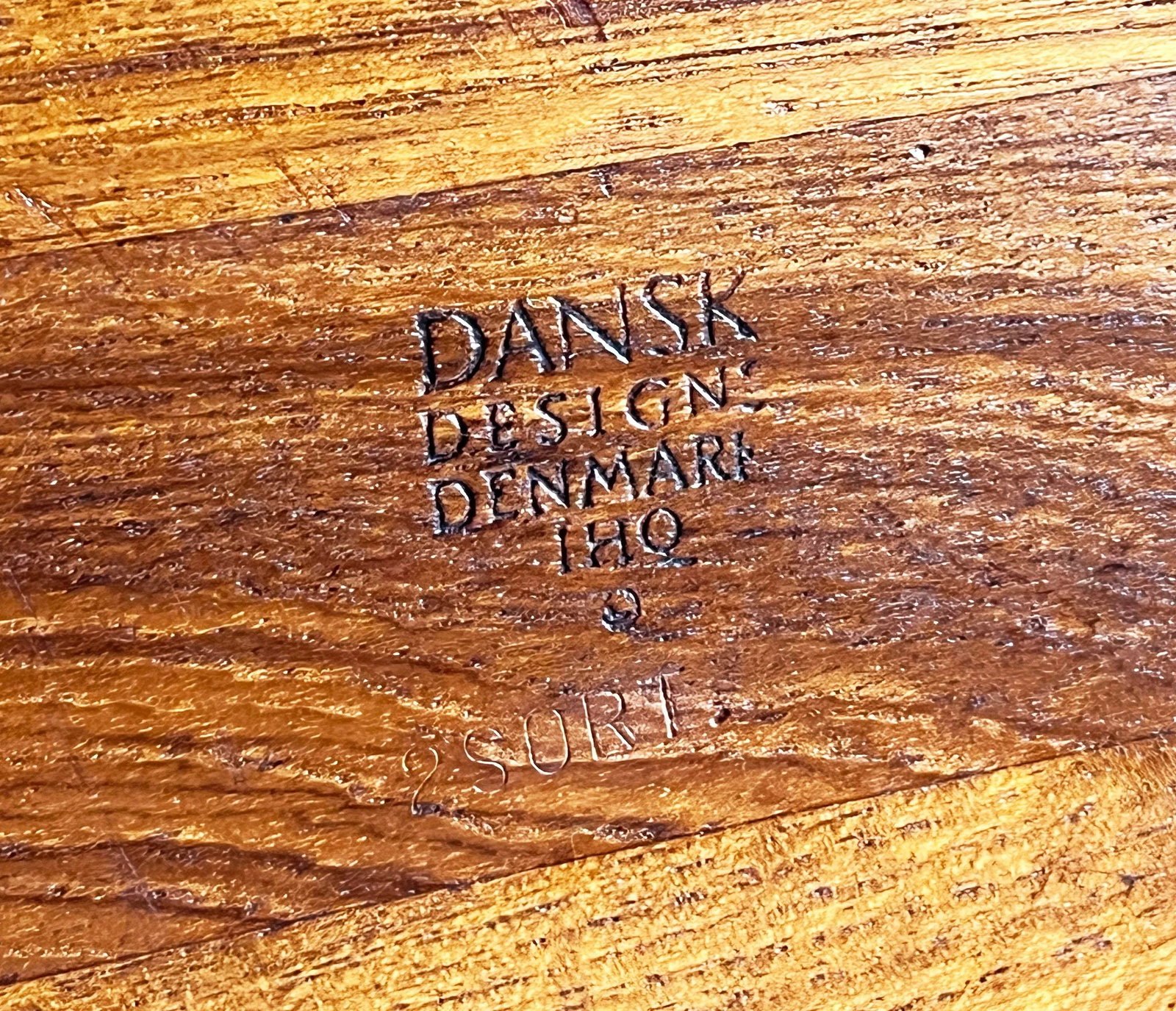 Vintage 21" Danish Modern Teak Cocktail Serving Tray by Jens Quistgaard for Dansk - 7