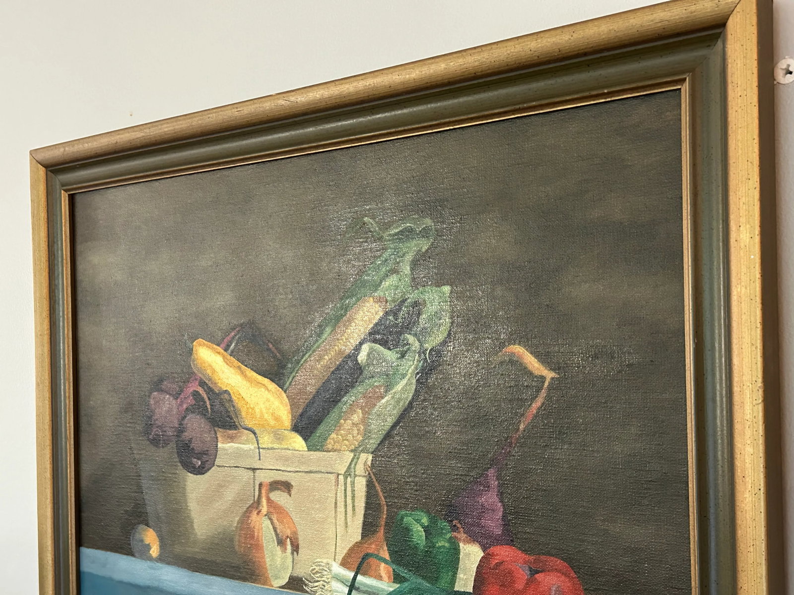 Vintage 1978 Still Life Oil Painting by n.m. DanKenbring - 7