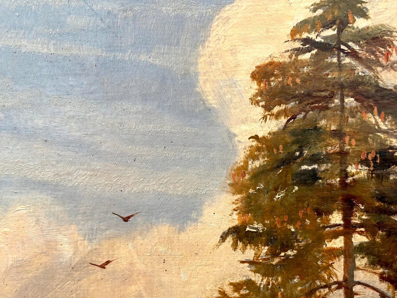 Midcentury European Landscape Painting by Adolf Loy Gemälde - 4