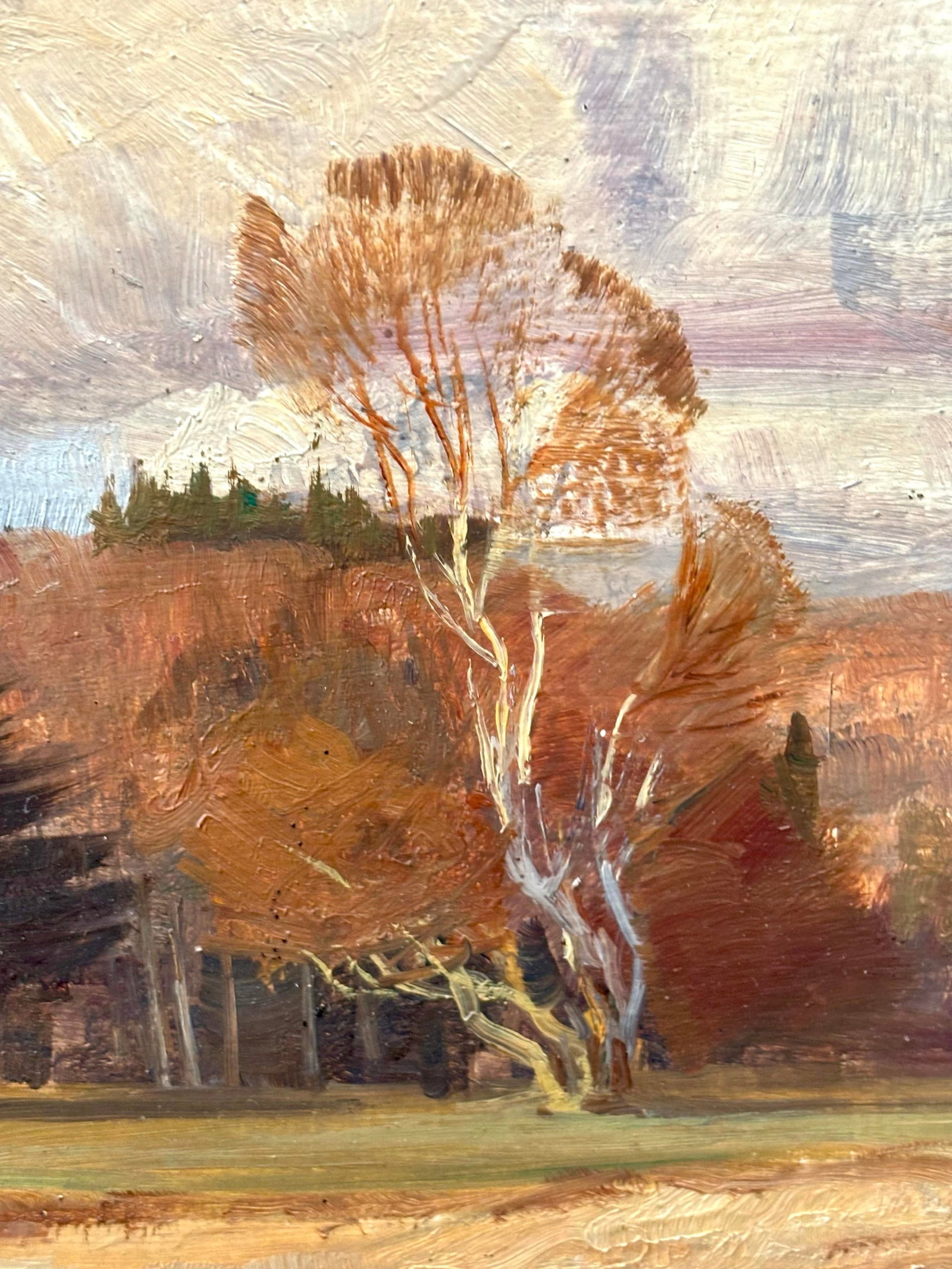 Midcentury European Landscape Painting by Adolf Loy Gemälde - 6