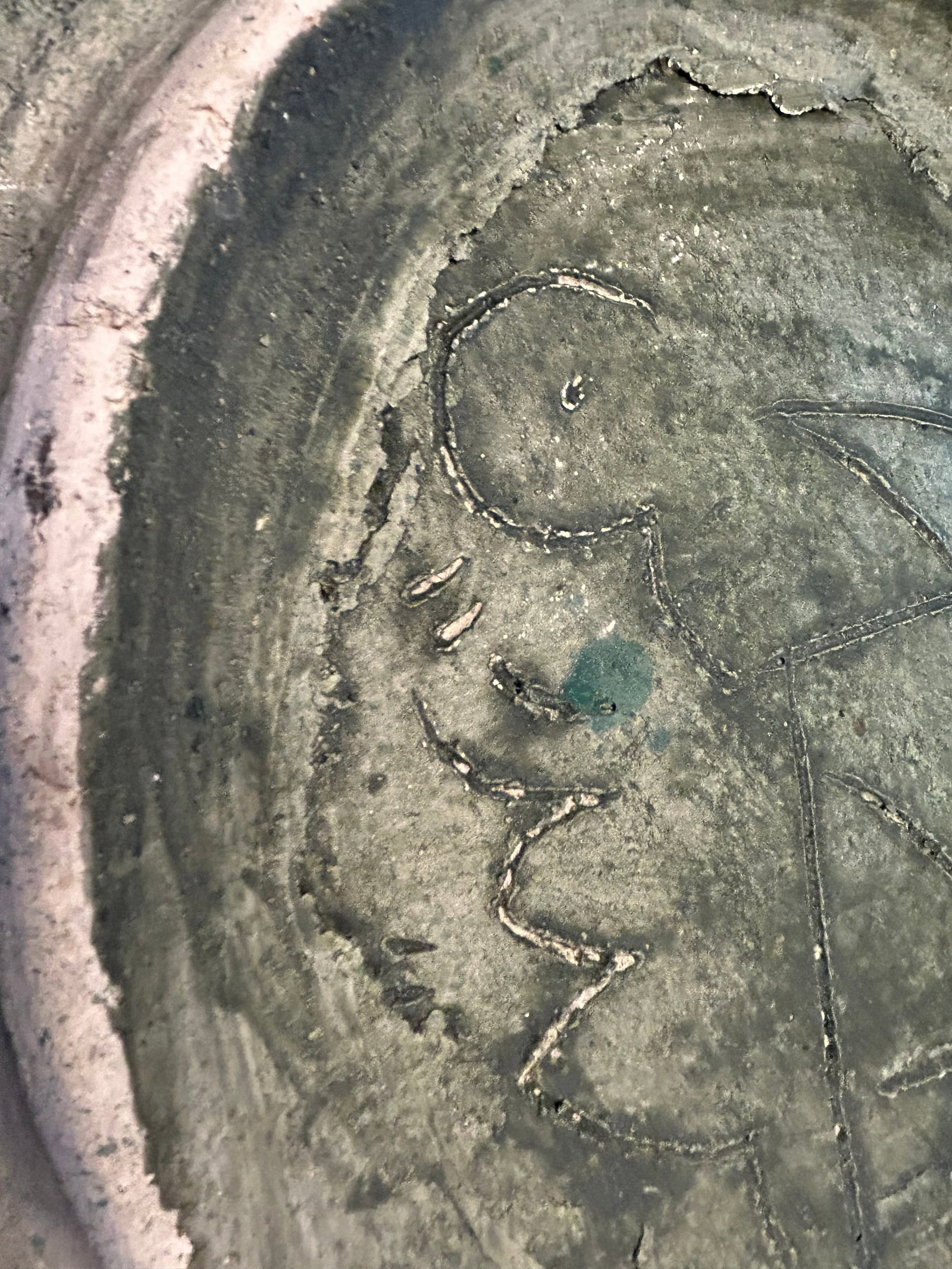 Abstract Decorative Ceramic Plate - 10