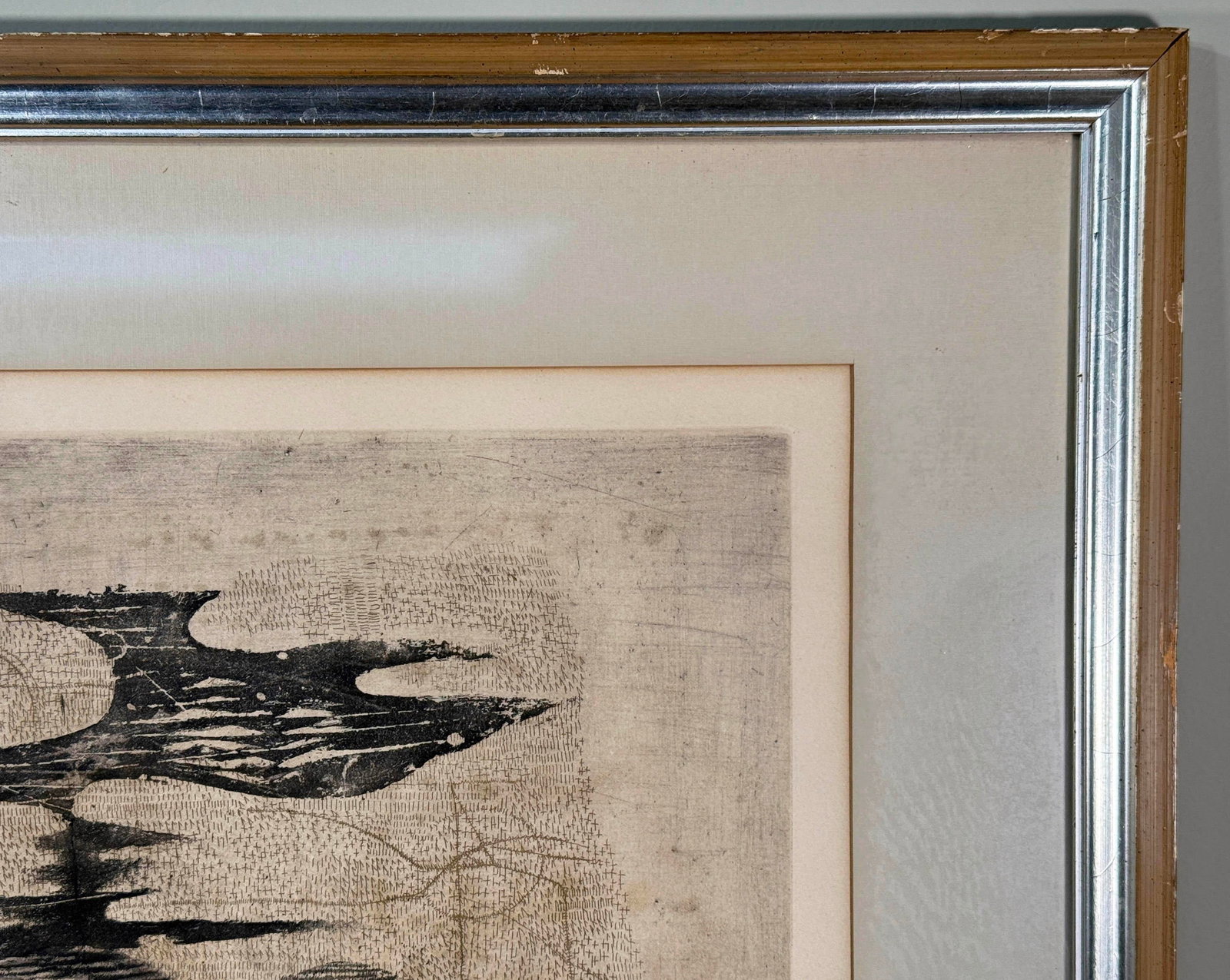 Modernist Johnny Friedlaender Signed Abstract Surrealist Print Etching - 12