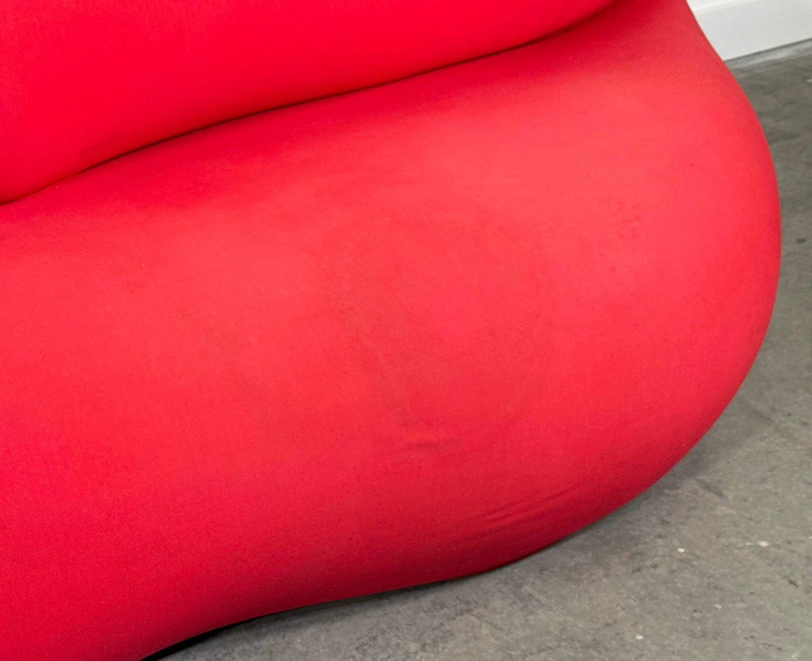 Vintage Studio 65 for Gufram Bocca Lips Sofa Red Postmodern Italian Pop Art Design - 8