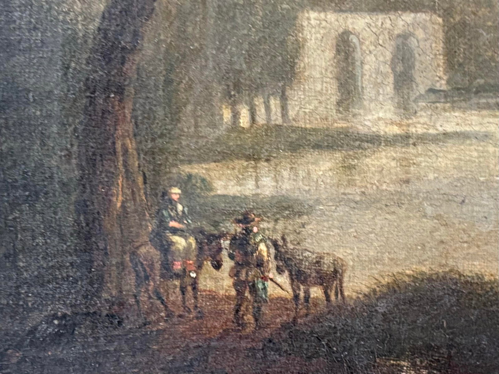 Small 17th or 18th Century Idyllic Landscape, After Claude Lorrain - 3