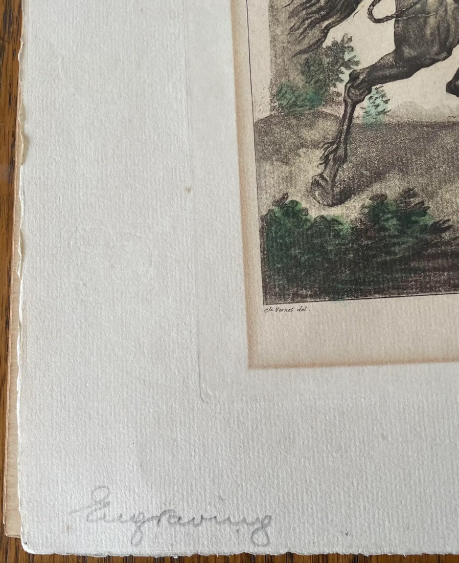 Early 19th Century Louis Philibert Debucourt "Route De Post" Engraving by Charles Vernet - 2