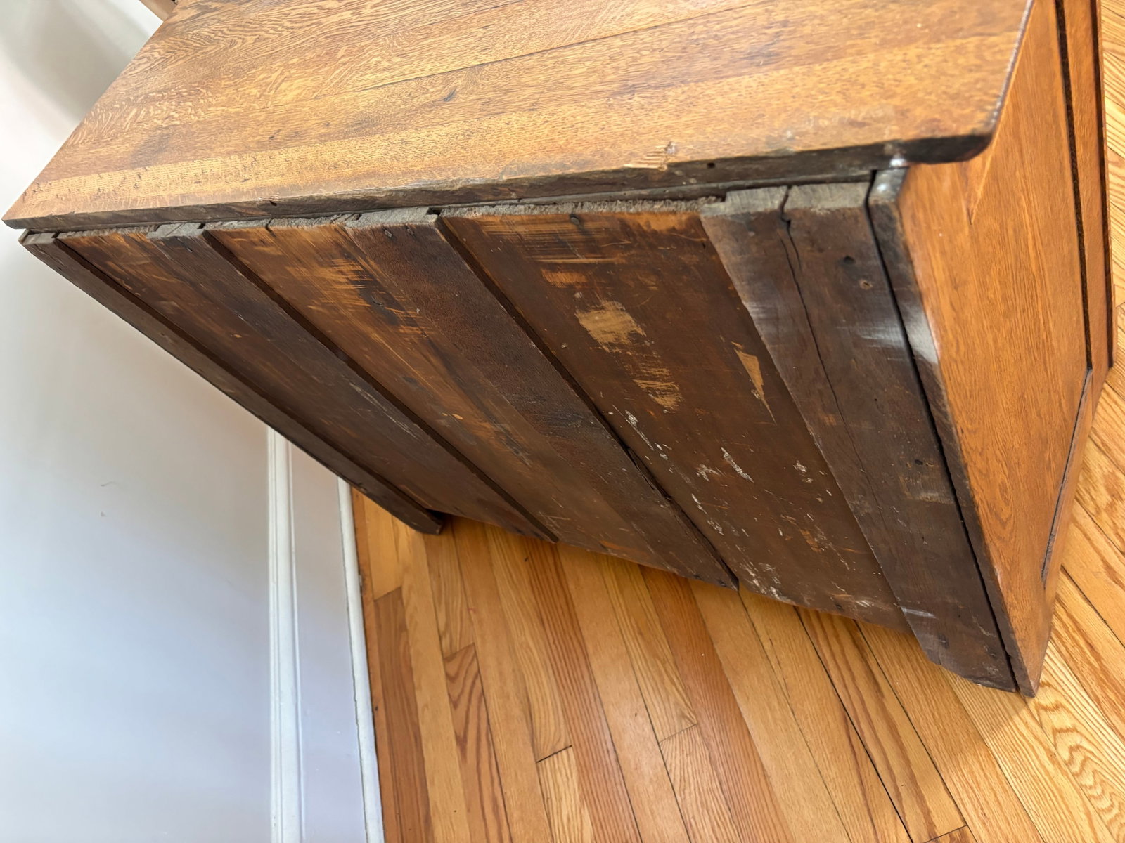 Antique Victorian Eastlake Oak Chest of Drawers - 15
