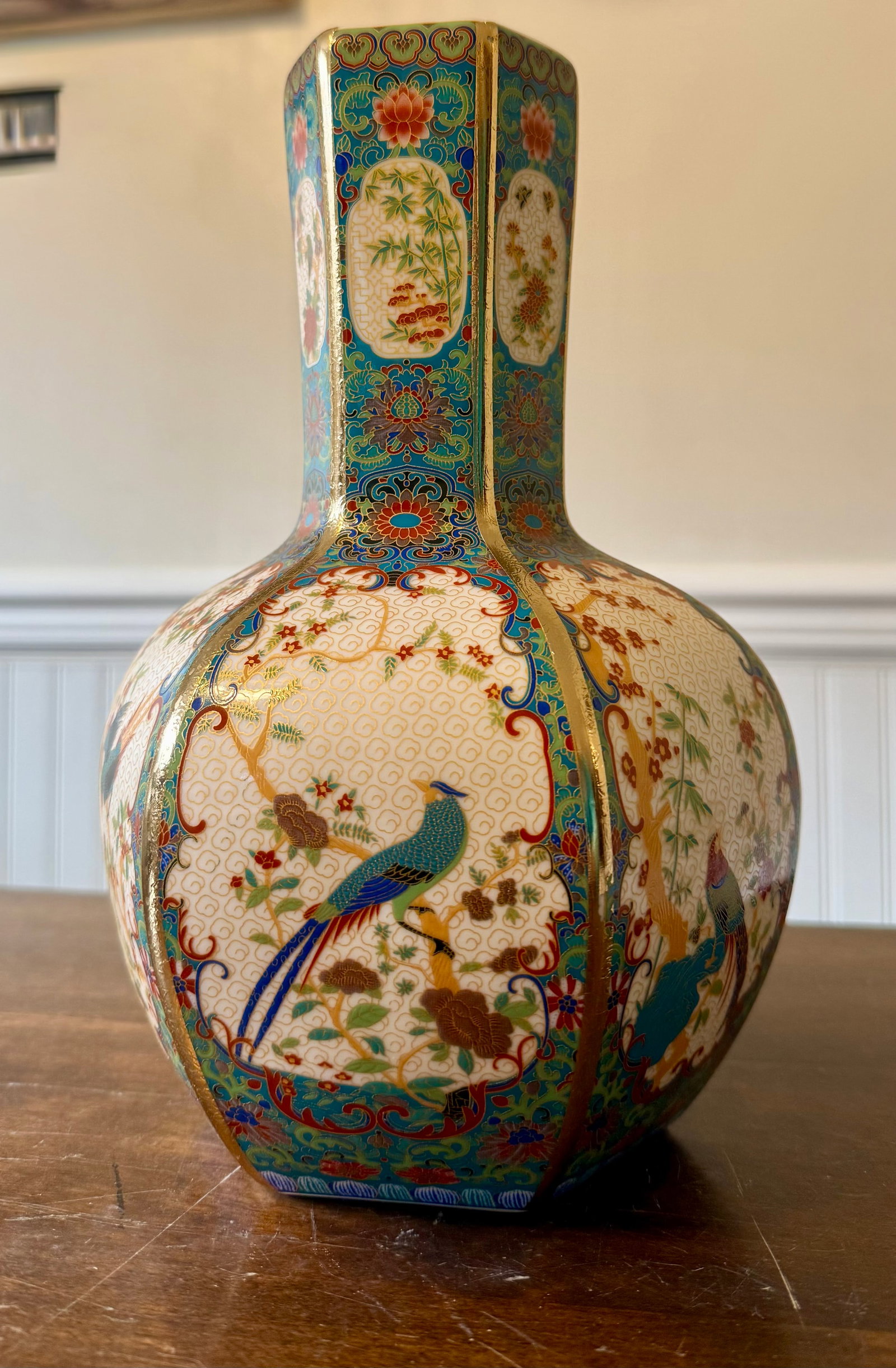 Late 19th Century Cloisonne Vase From Meija Era - 14