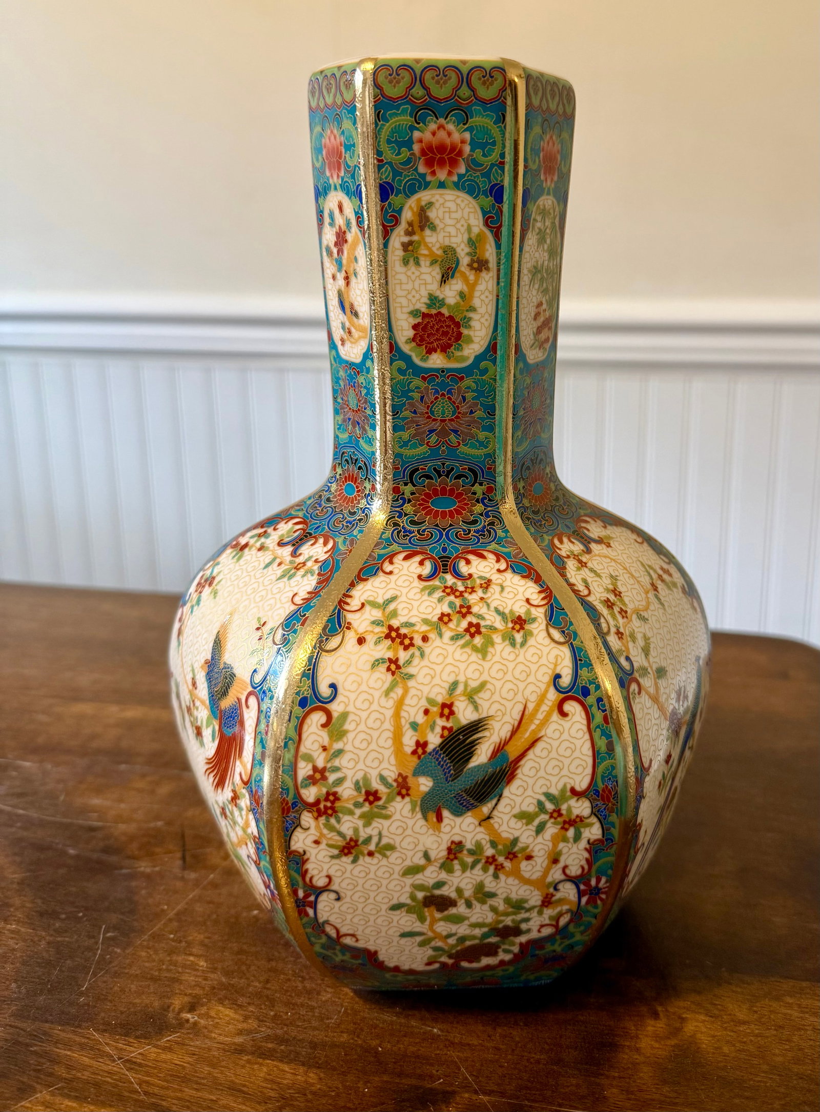 Late 19th Century Cloisonne Vase From Meija Era - 2
