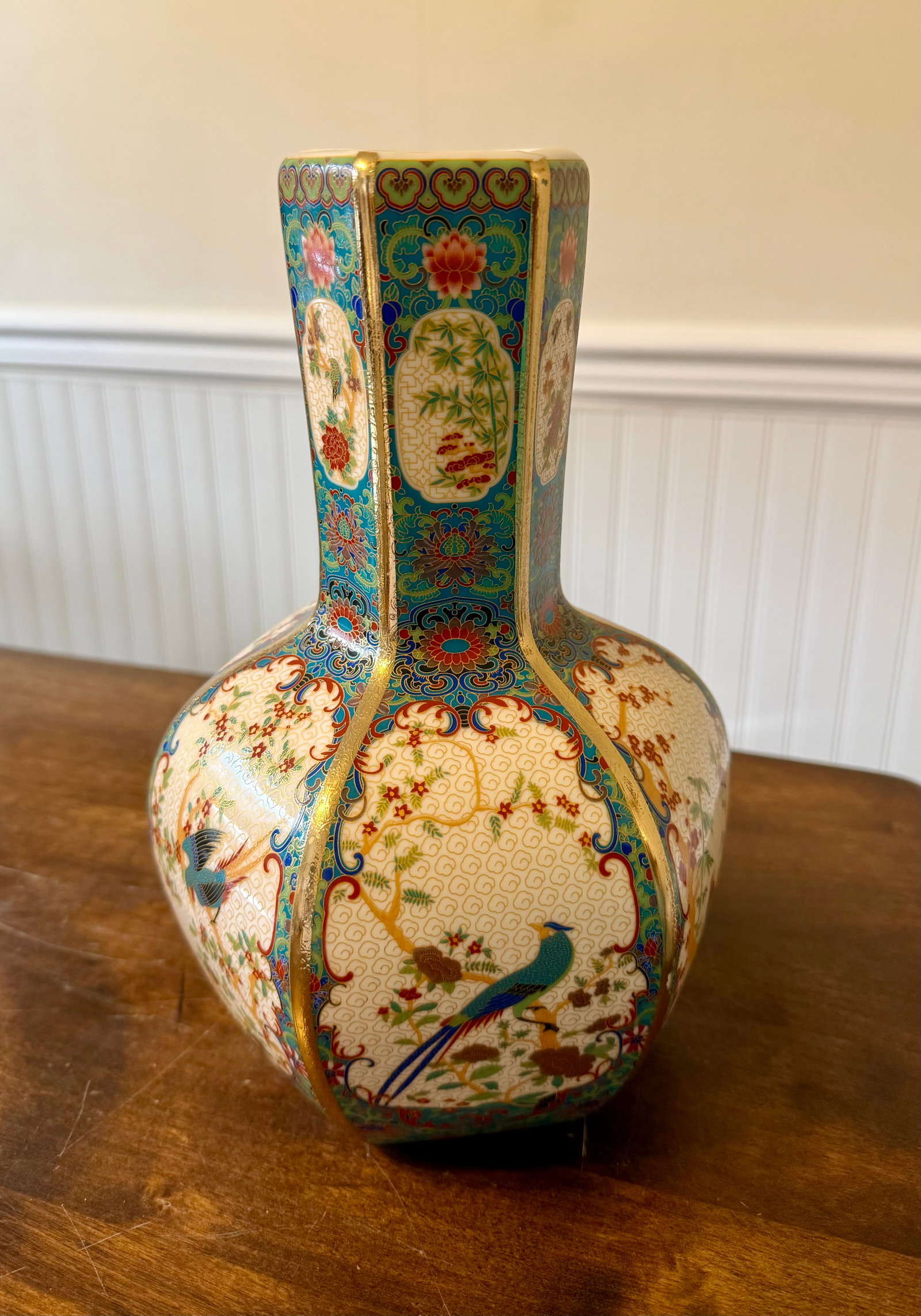 Late 19th Century Cloisonne Vase From Meija Era - 3