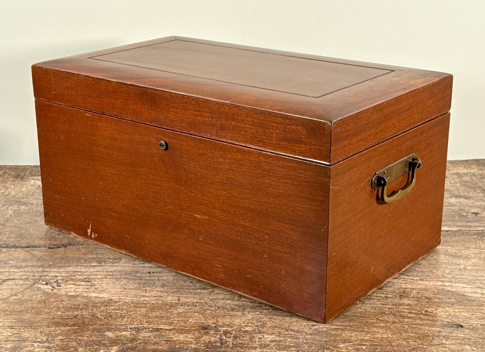 Antique c.1920's Benson & Hedges Wooden Cigar Humidor Box - 10