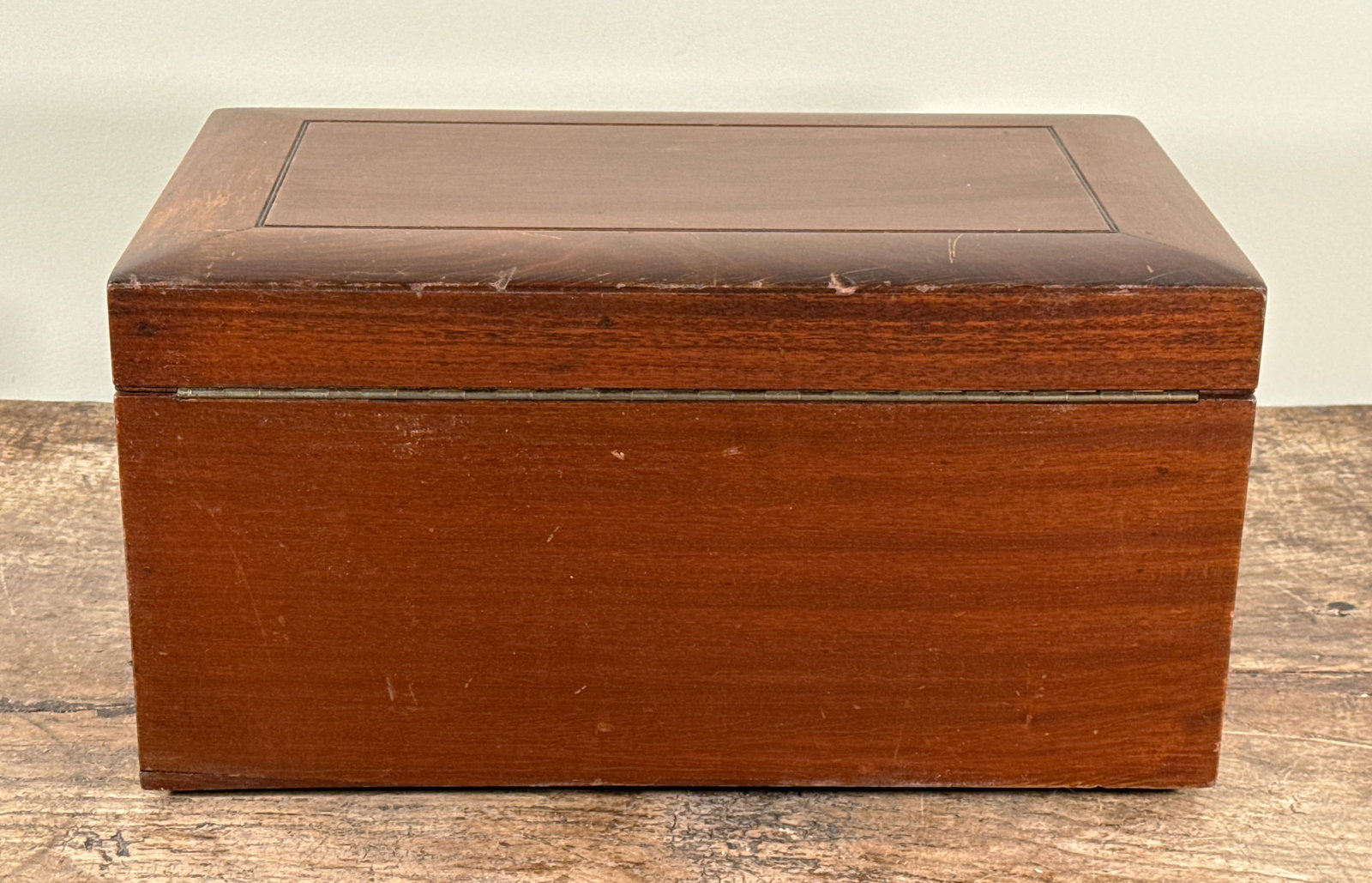 Antique c.1920's Benson & Hedges Wooden Cigar Humidor Box - 13