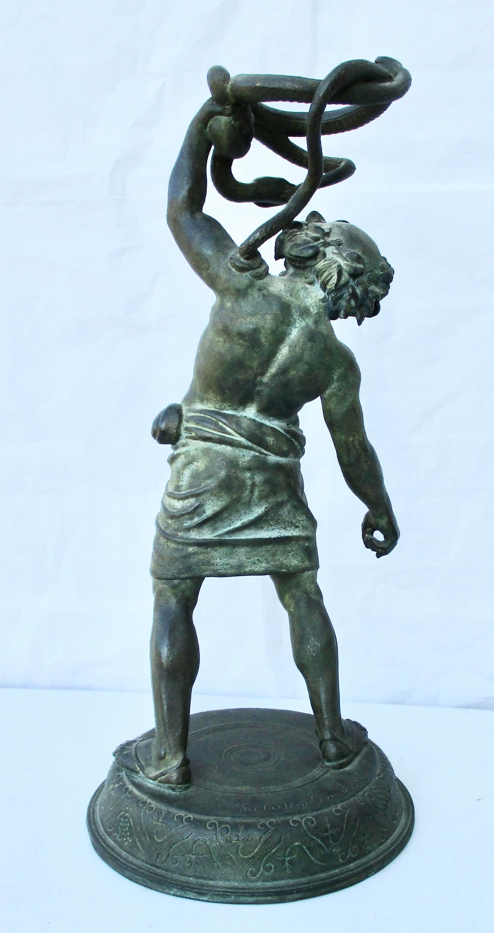 Grand Tour Bronze of Drunken Selinas - 6