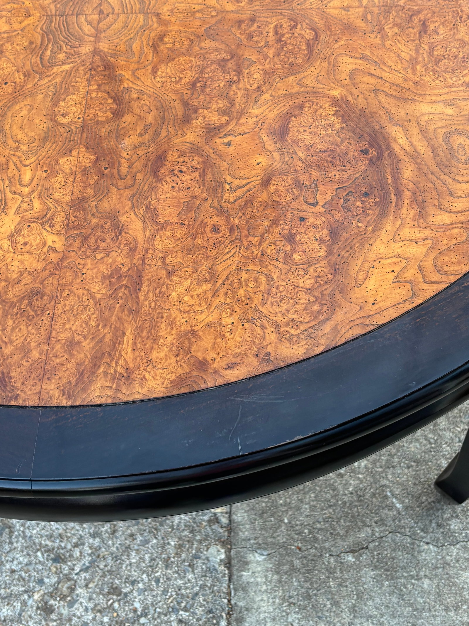 Vintage 1970's Century "Chin Hua" Oval Dining Table - 10