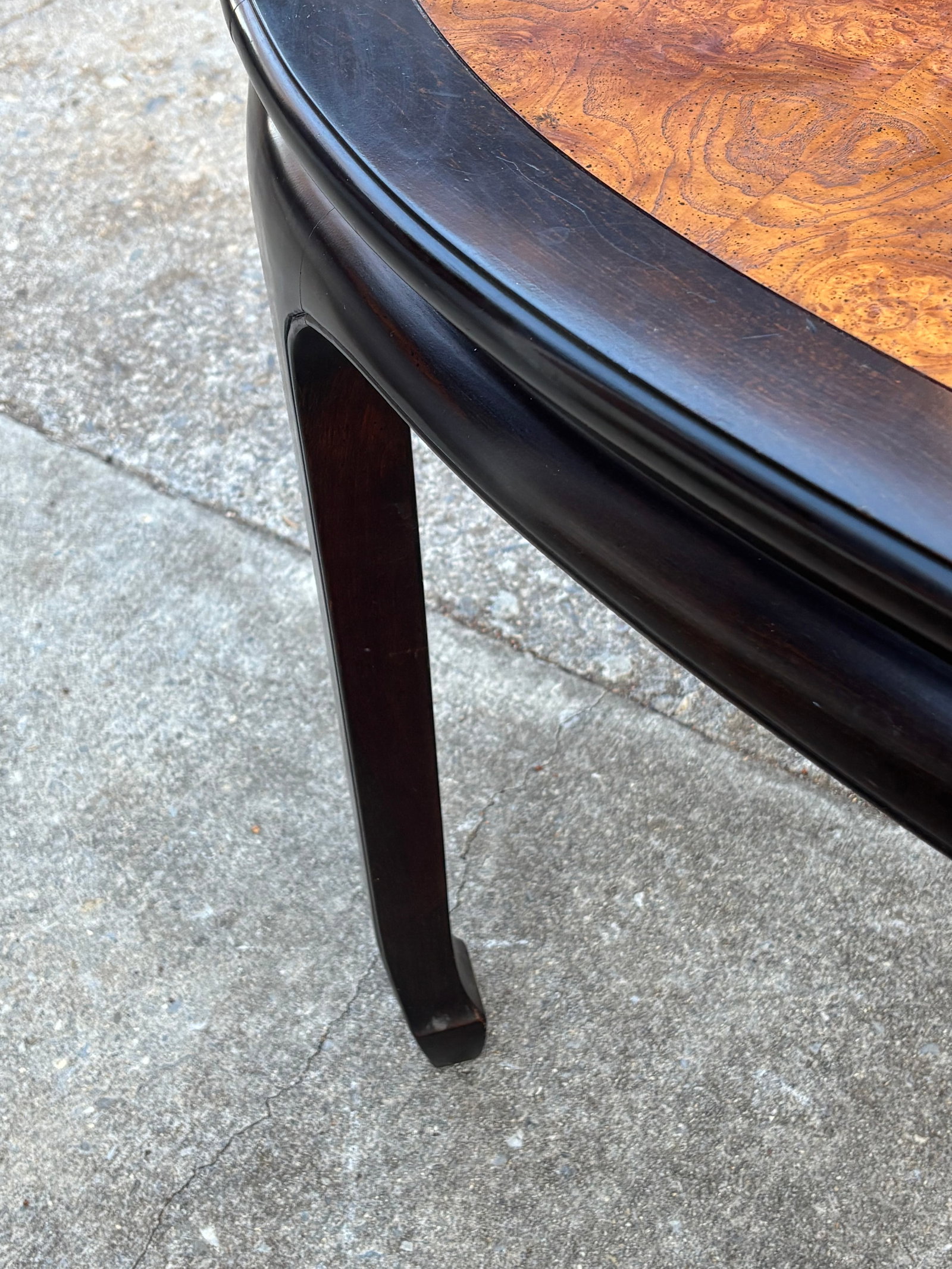 Vintage 1970's Century "Chin Hua" Oval Dining Table - 8