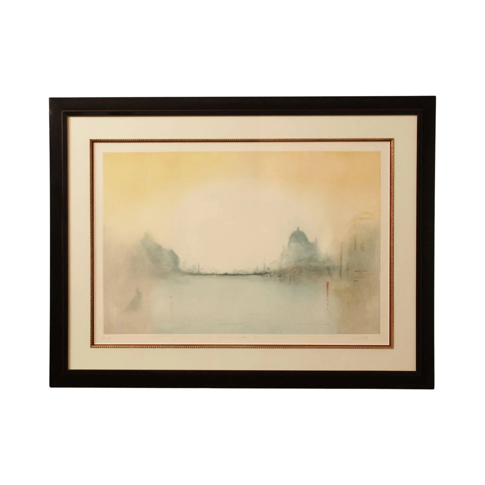 M. J. Wells, 'Morning Mist II' Artist Proof Aquatint - 13