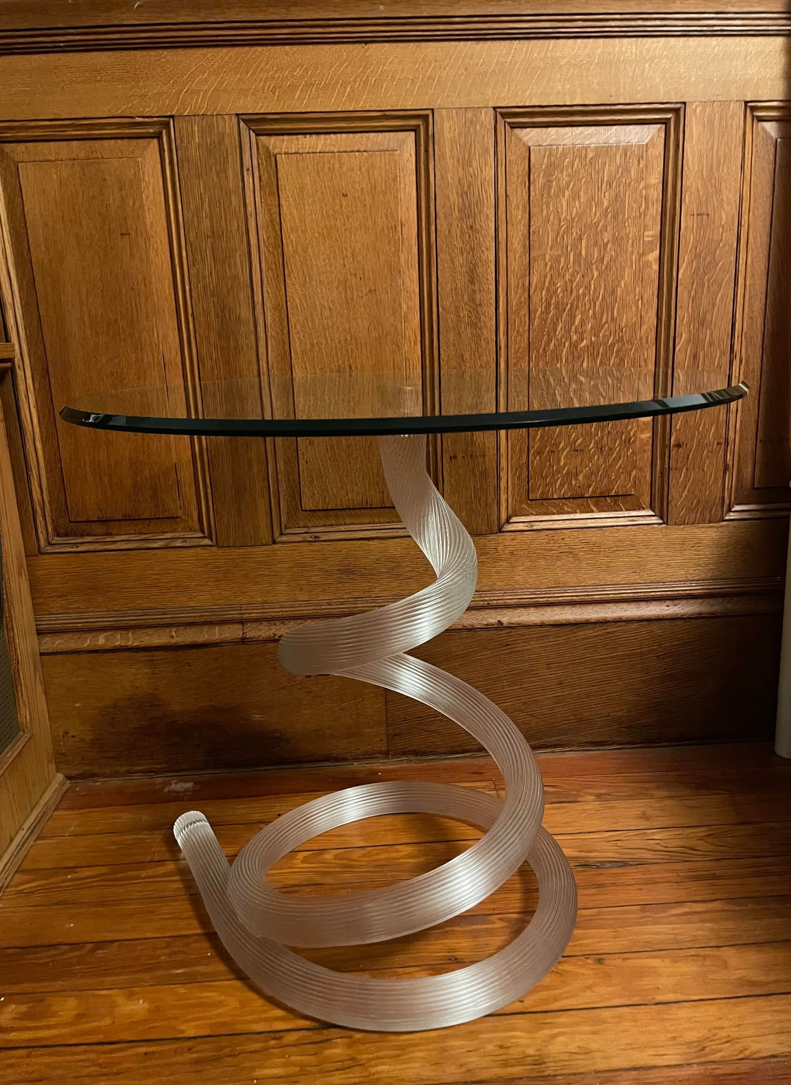 Late 20th Century Murano Glass Side Table in the Style of Ghibli for Roche Bobois - 6