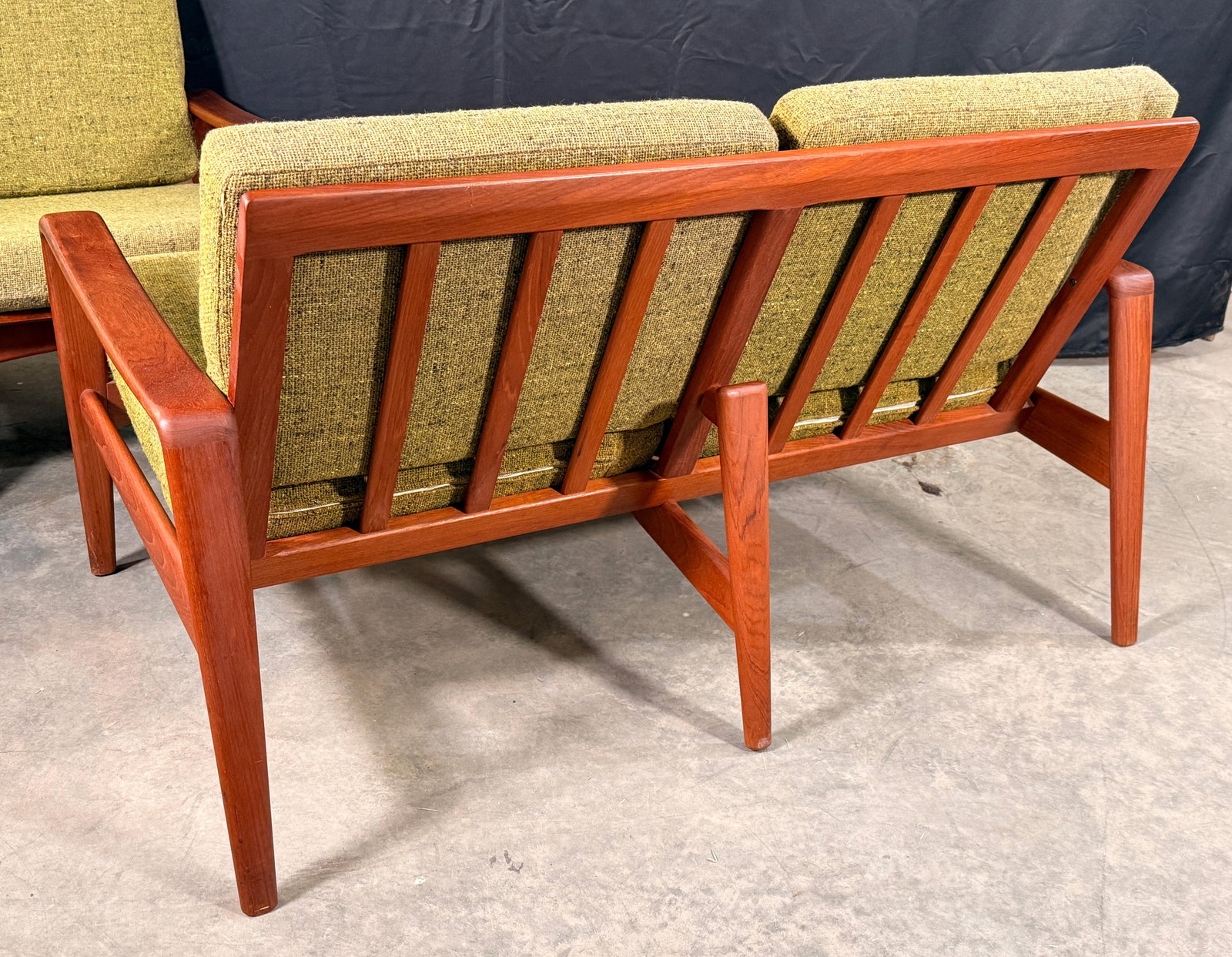Danish Modern Teak Loveseats by Arne Wahl Iversen for Komfort Denmark, 1960s - A Pair - 7
