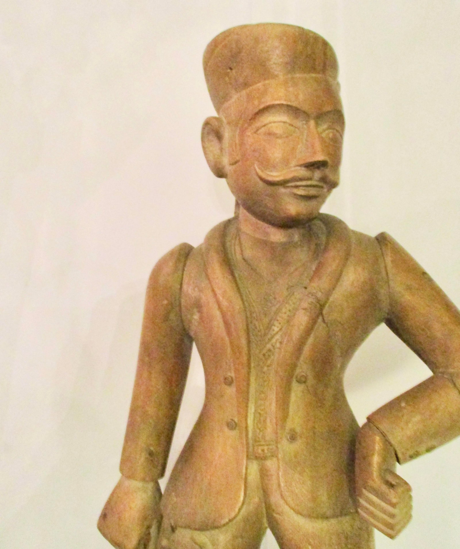 Turkish Merchant Cigar Store Trade Sign Folk Art Carving - 3