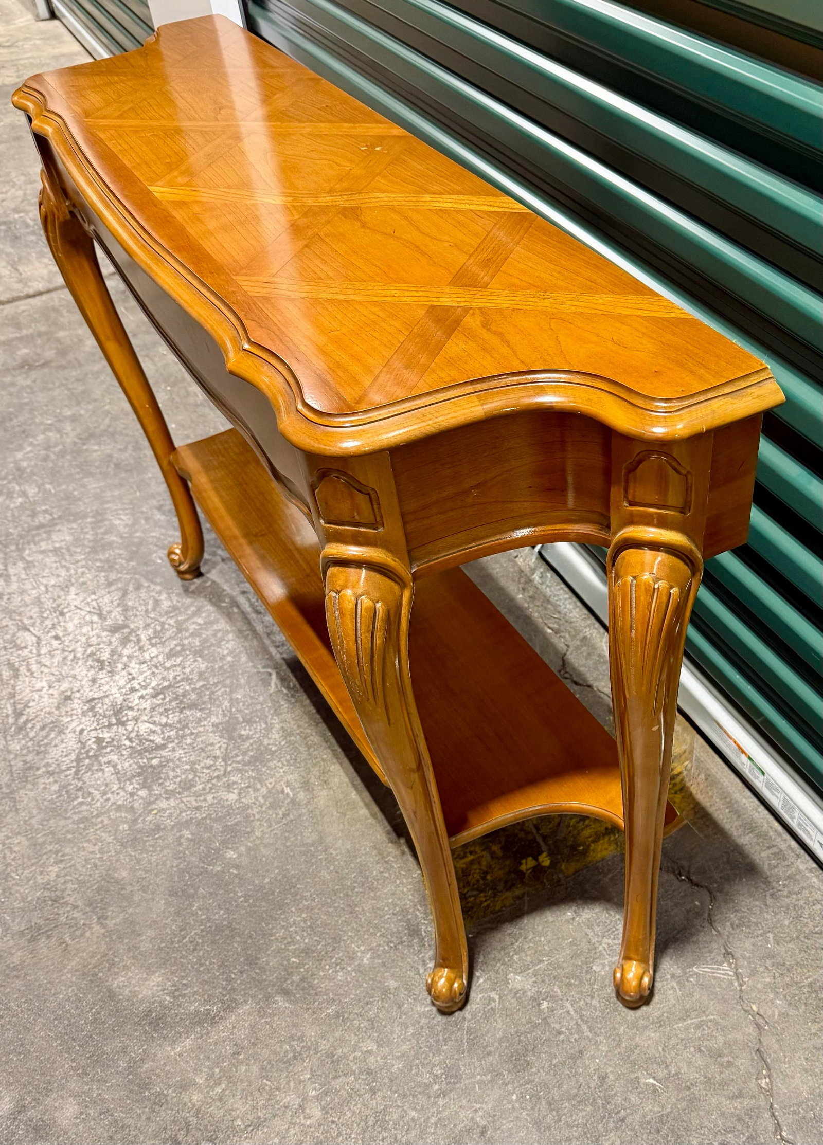 Mid 20th Century Louis XV French Provincial Console Table - 2