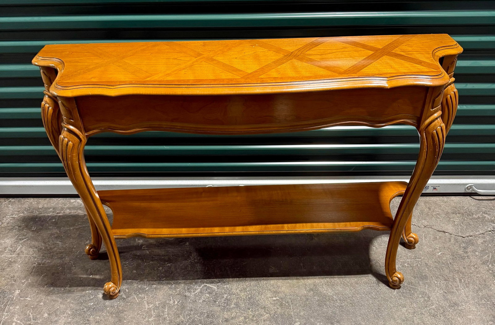 Mid 20th Century Louis XV French Provincial Console Table - 3
