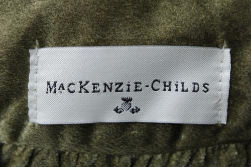Pair Mackenzie Childs Round Whimsical Pillows - 10