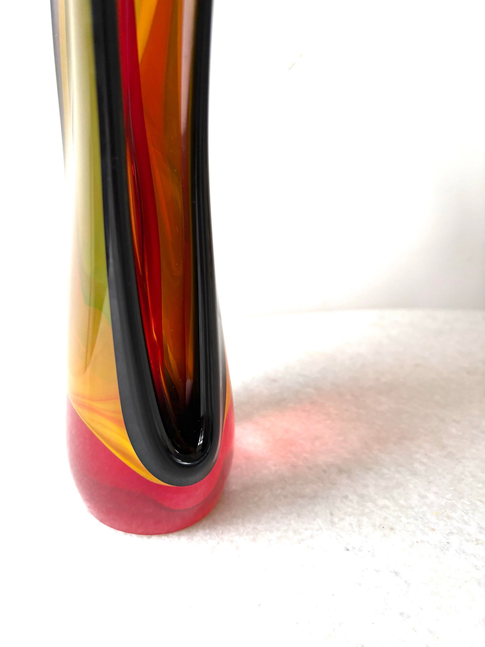 Joe Nielander Double Mouth Glass Sculpture - 6