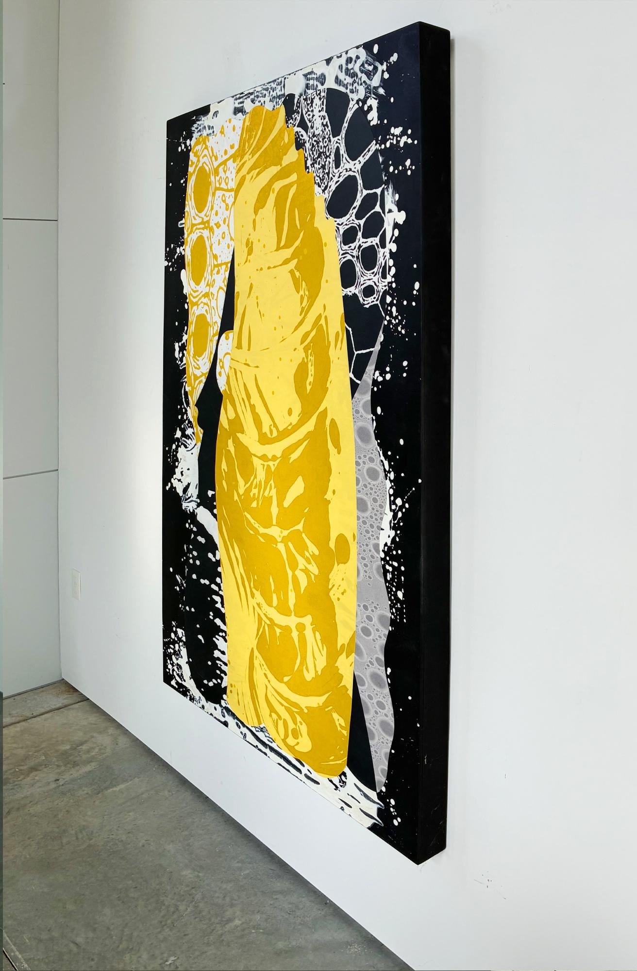 Golden Rod by Michael DesRosiers Mixed-Media on MDF 2023 - 2