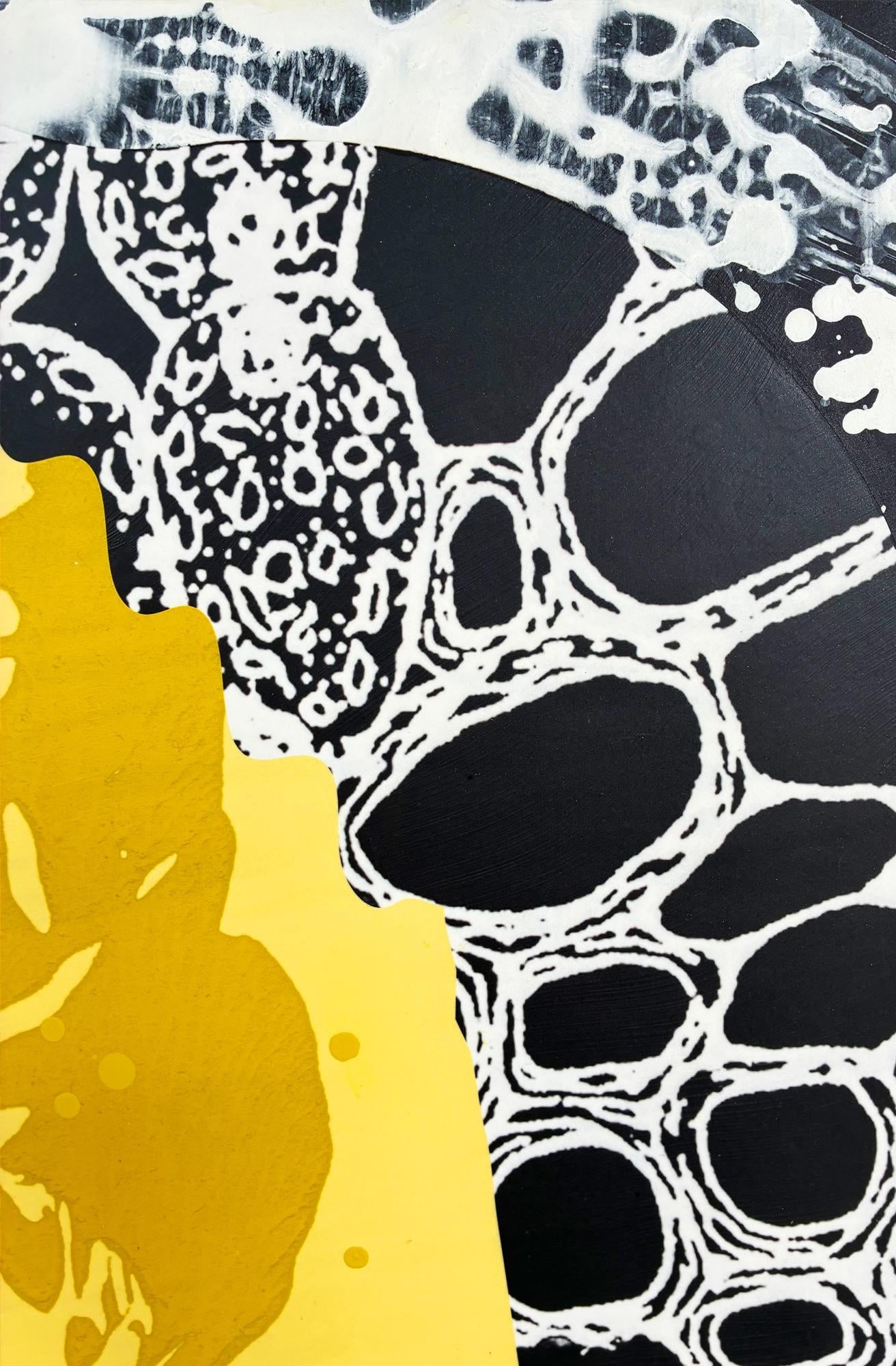 Golden Rod by Michael DesRosiers Mixed-Media on MDF 2023 - 4