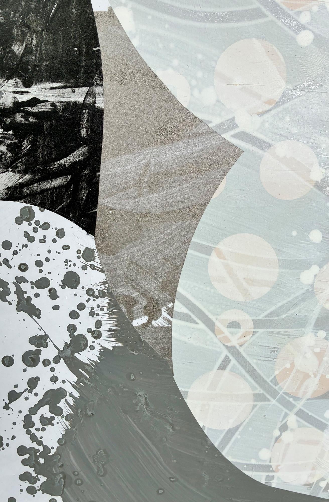 Particle White by Michael DesRosiers Polymer Paint on MDF Panel ( 2022) - 8