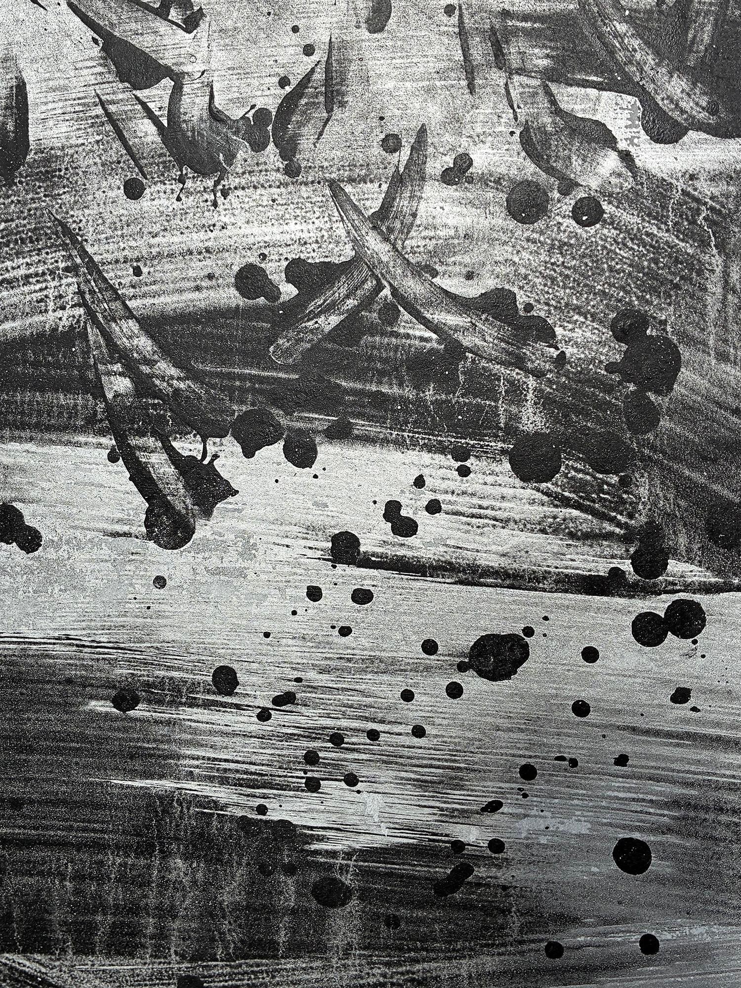 Onyx Mined by Silver by Michael DesRosiers Polymer Paint on MDF Panel (2022) - 7