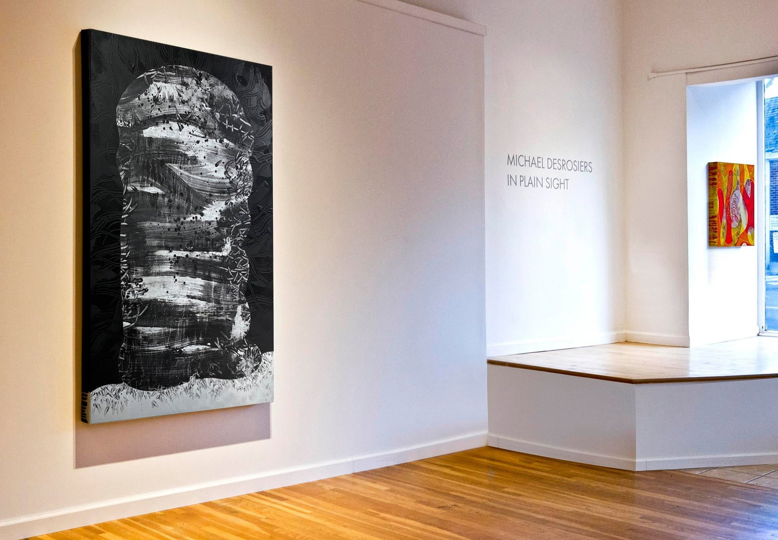 Onyx Mined by Silver by Michael DesRosiers Polymer Paint on MDF Panel (2022) - 8